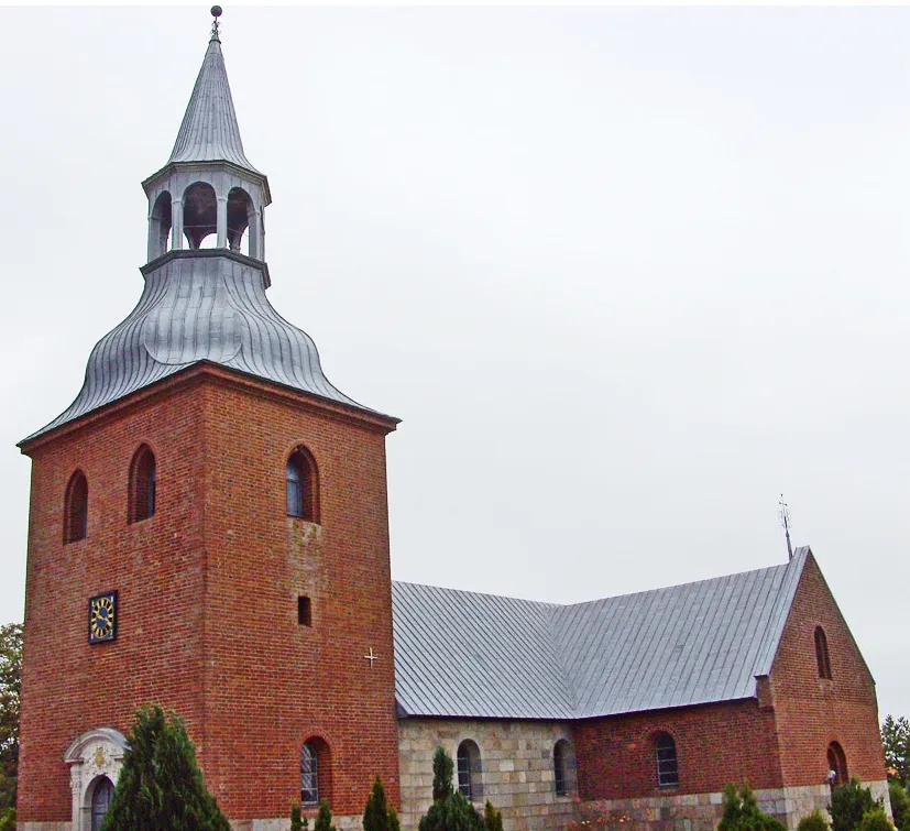Photo showing: Hørning kirke (jylland) fra sydvest
