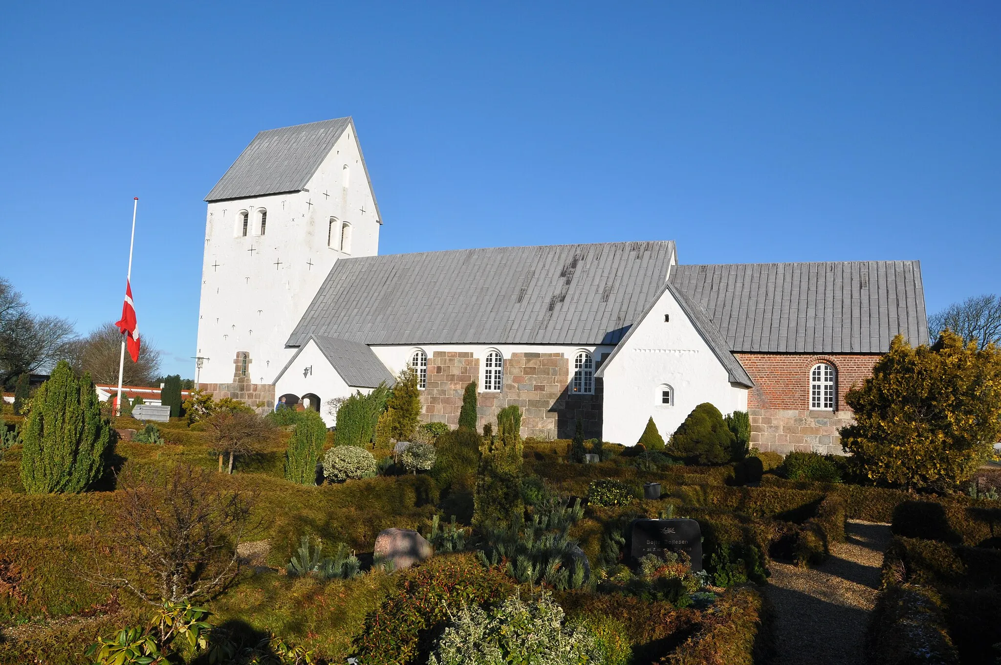 Photo showing: Stauning ist ein Ort in der Sogn Stauning und gehört zur Ringkøbing-Skjern Kommune