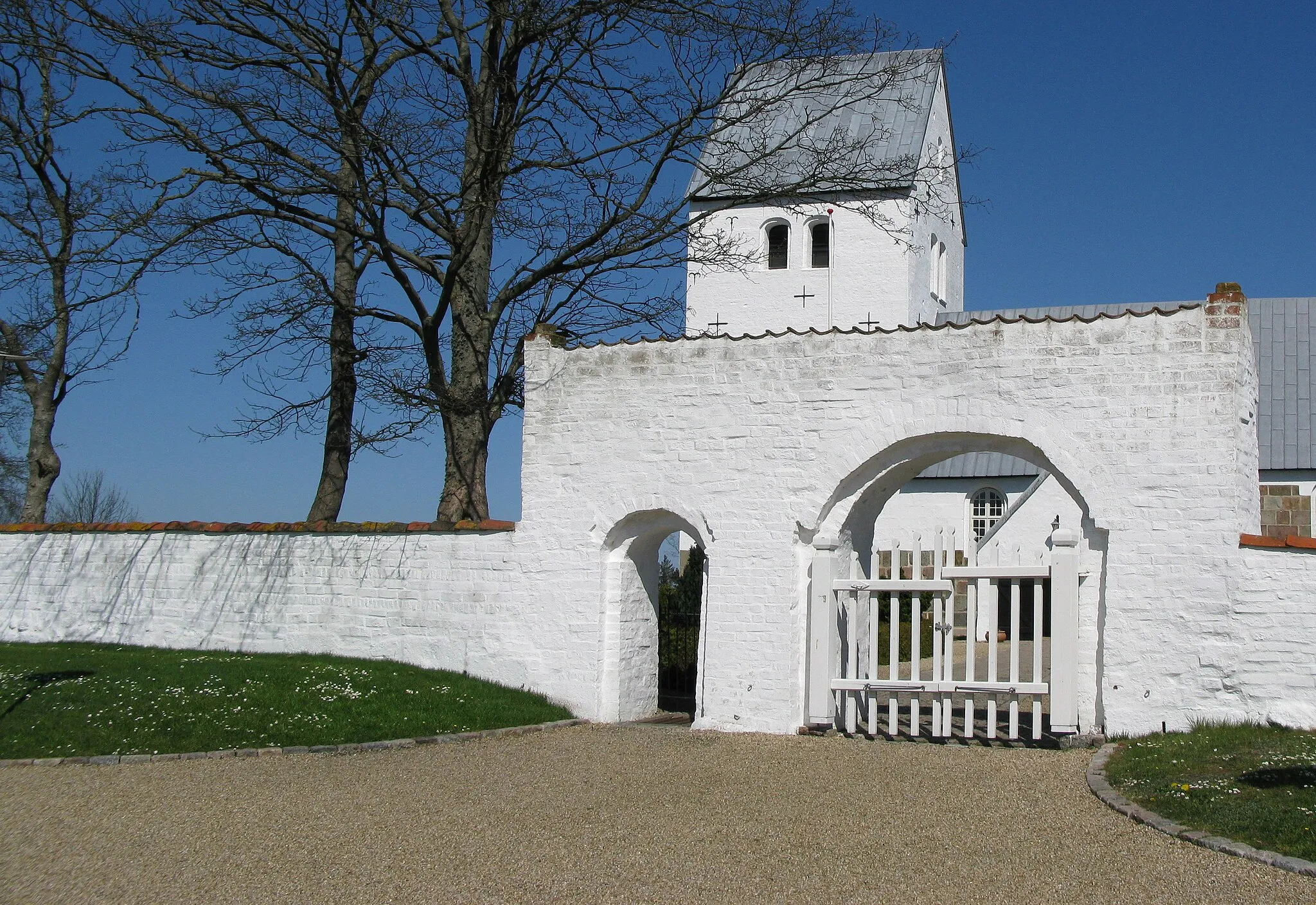 Photo showing: Stauning Church in western Judland.