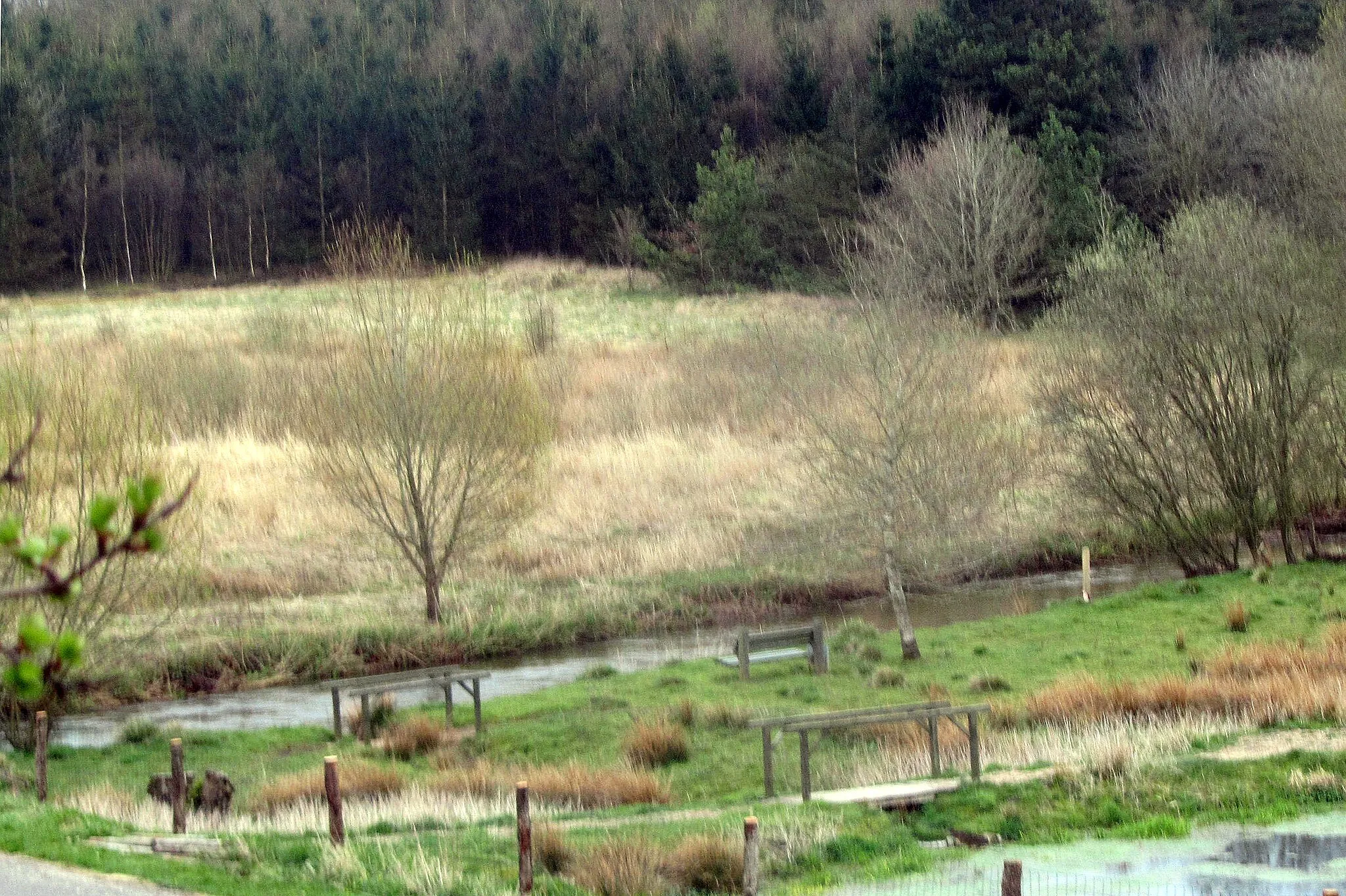 Photo showing: Rind Å neden for Arnborg Kirke