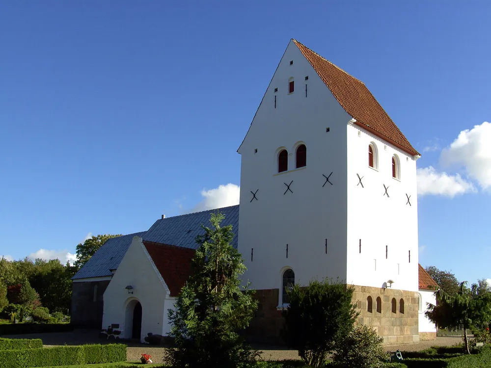 Photo showing: Durup Kirke fra nordvest