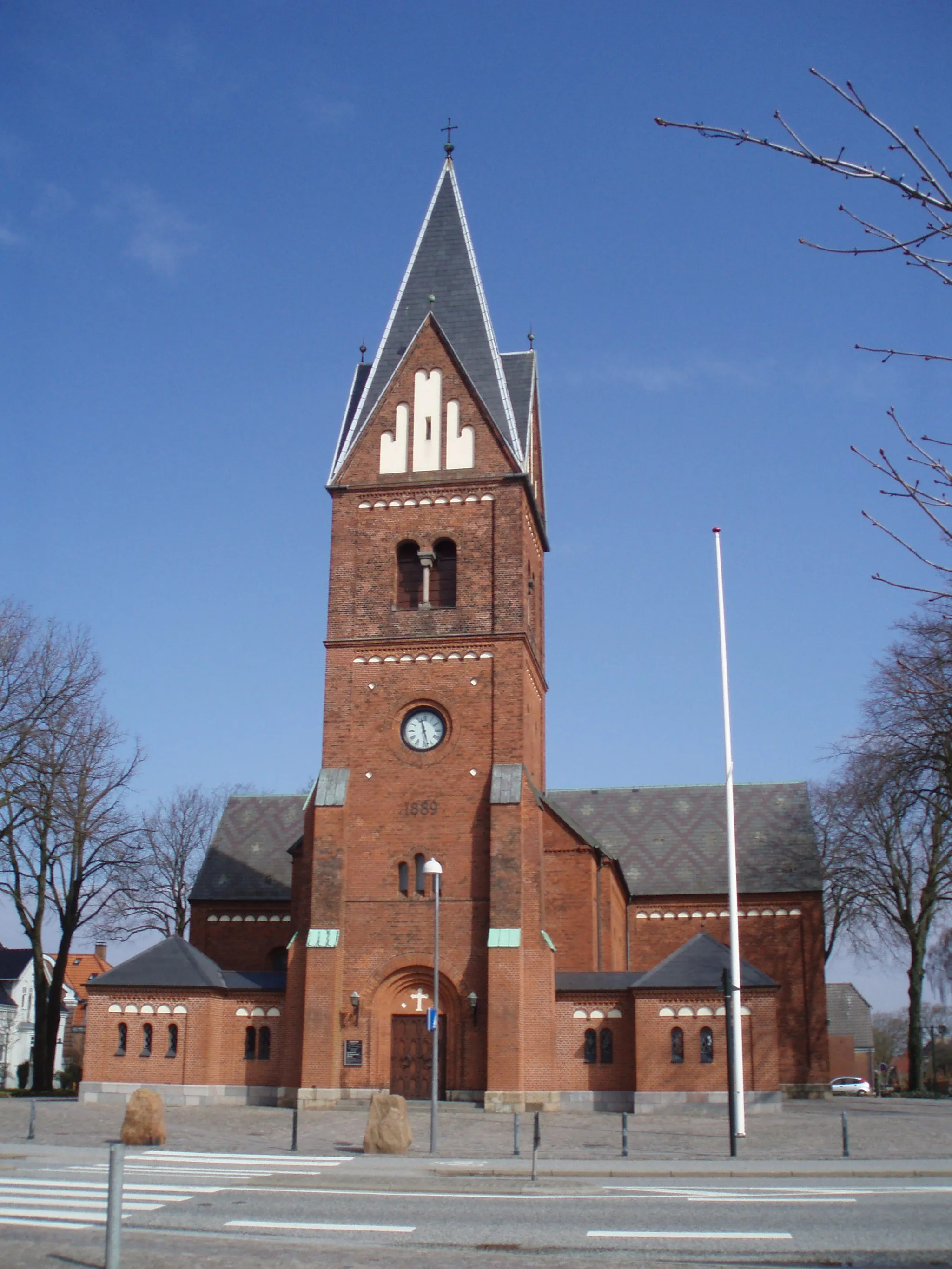 Photo showing: Herning Kirke in Herning, Denmark.

Photographer: Brams.