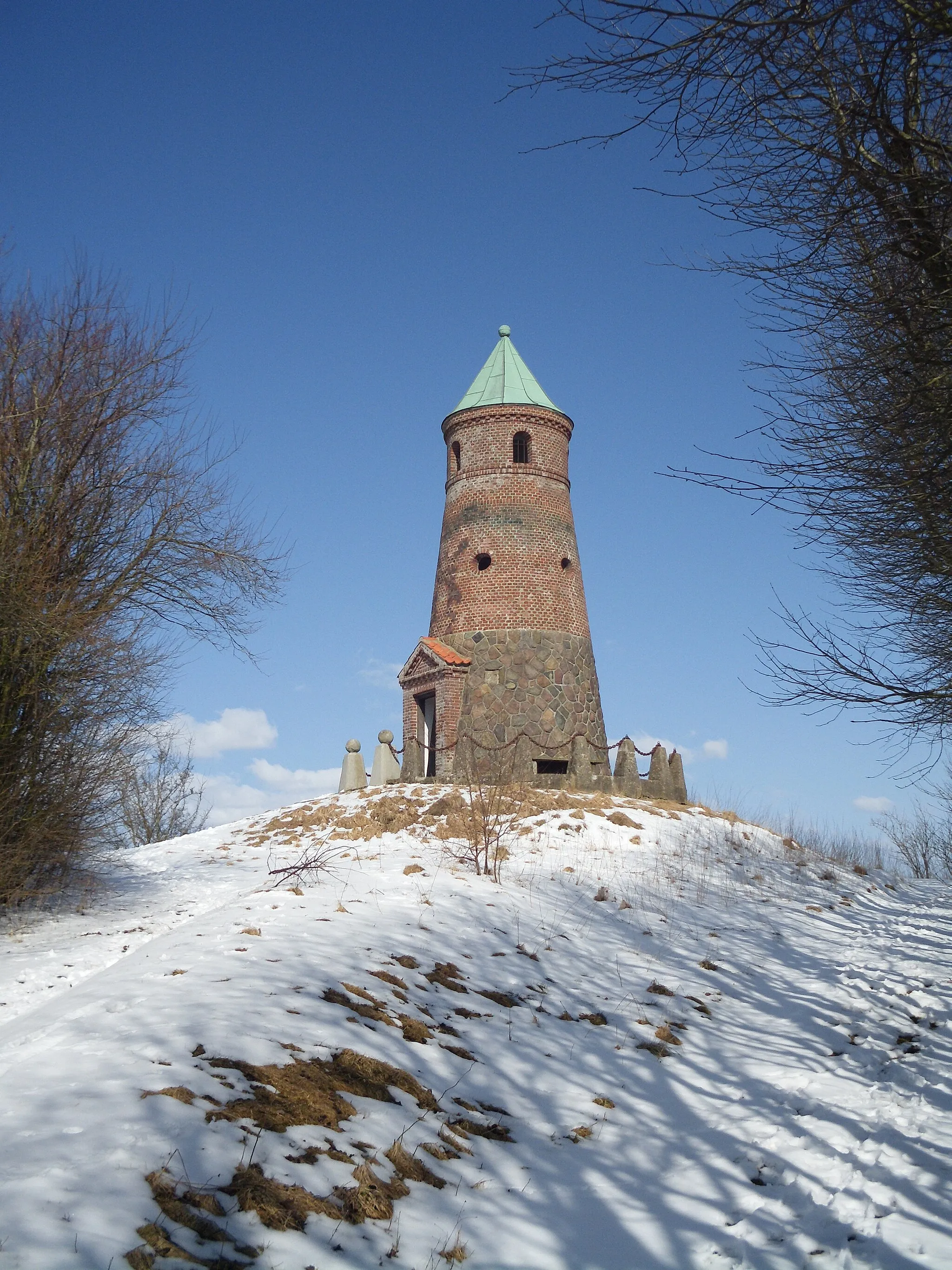Photo showing: Todbjerg Tårnet (viewing tower outside Todbjerg, Denmark)