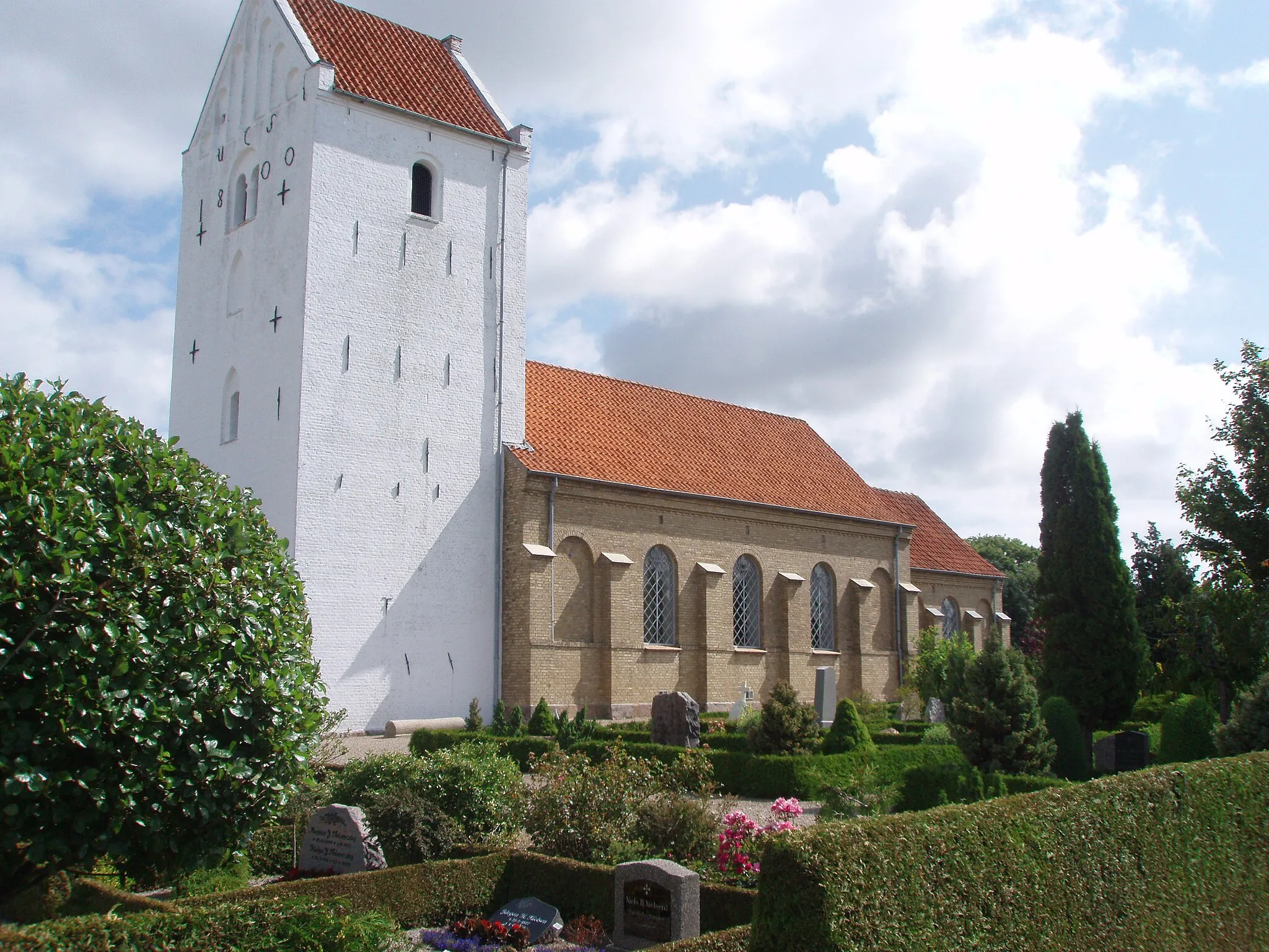 Photo showing: Yding Kirke, Horsens Kommune