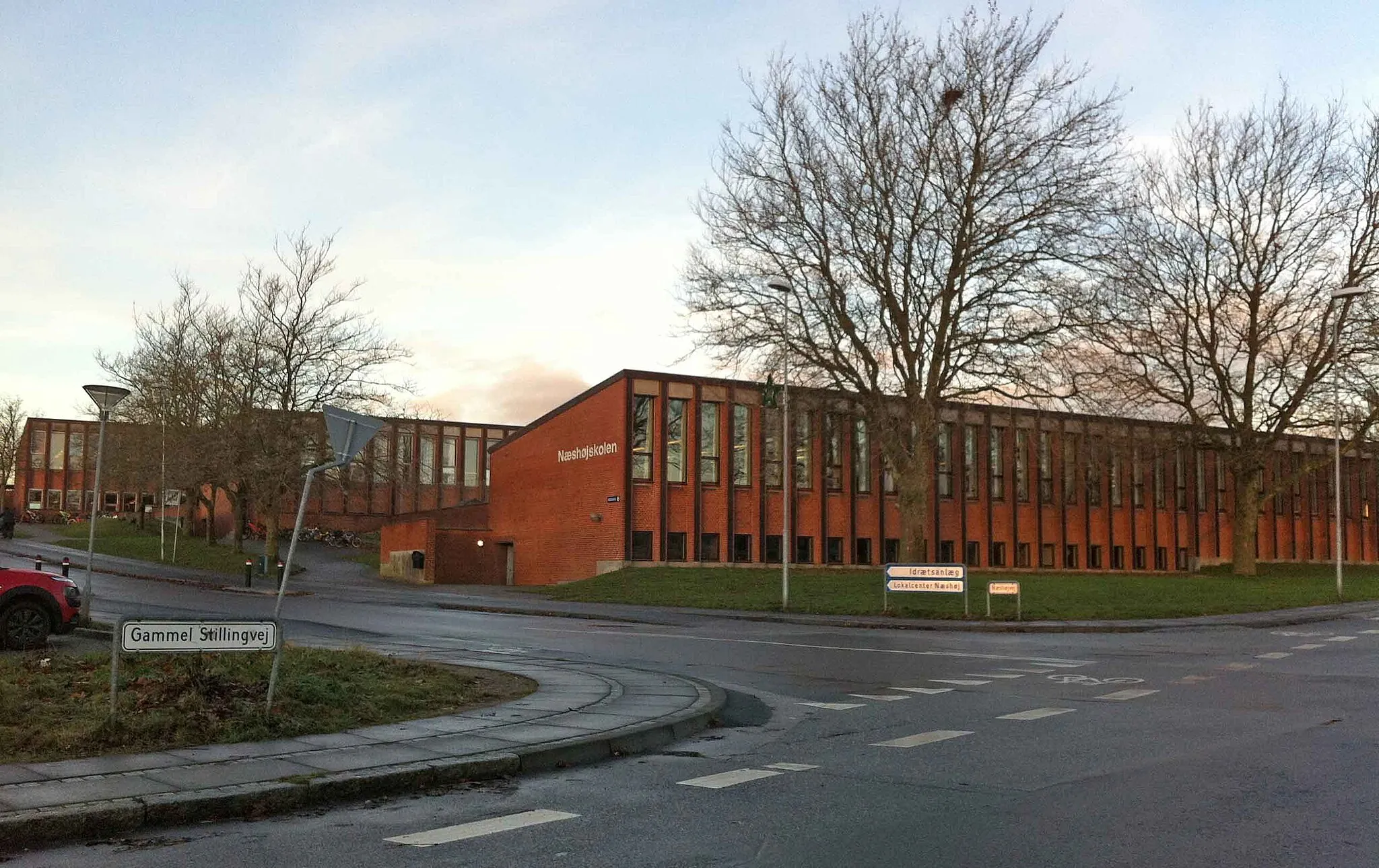 Photo showing: Næshøjskolen i Harlev