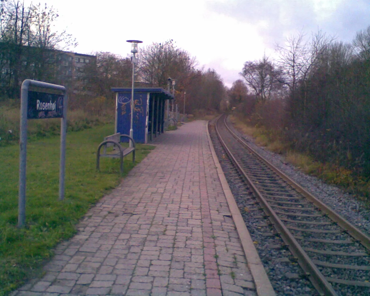 Photo showing: Rosenhøj Station, Århus, Denmark