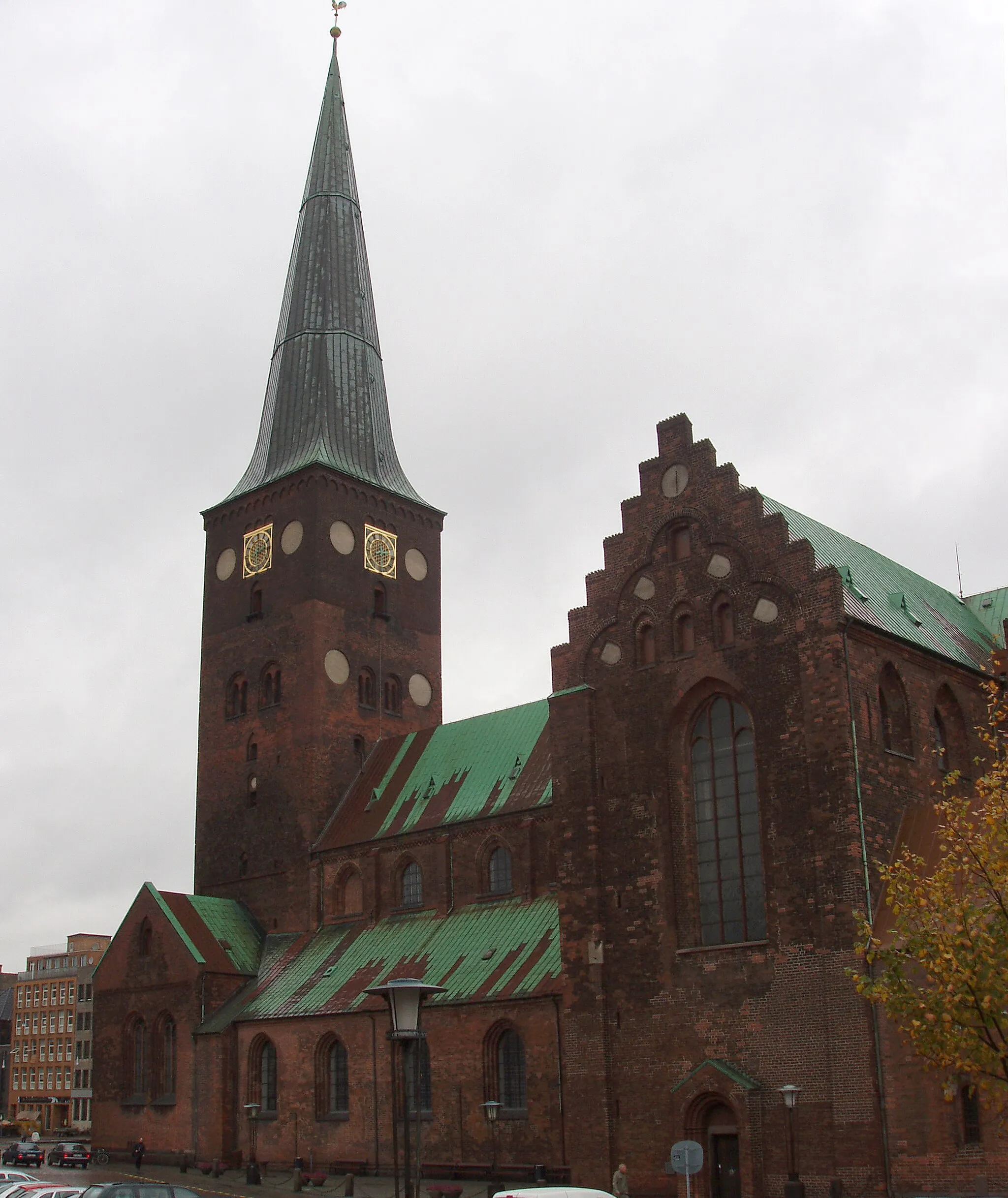 Photo showing: Århus Domkirke set fra sydøst