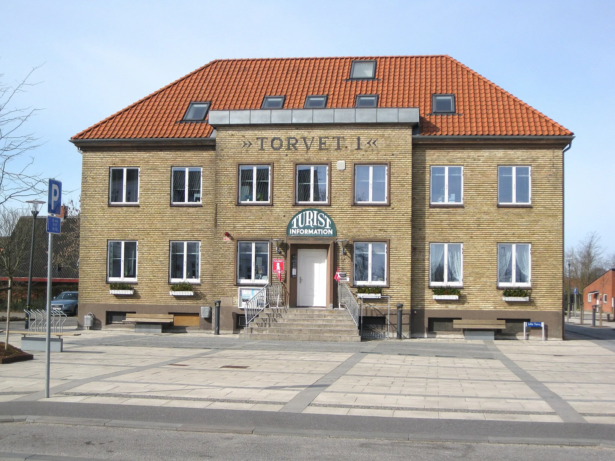 Photo showing: The Tourist Information in the small town "Farsø". The town is located in North Jutland, Denmark.