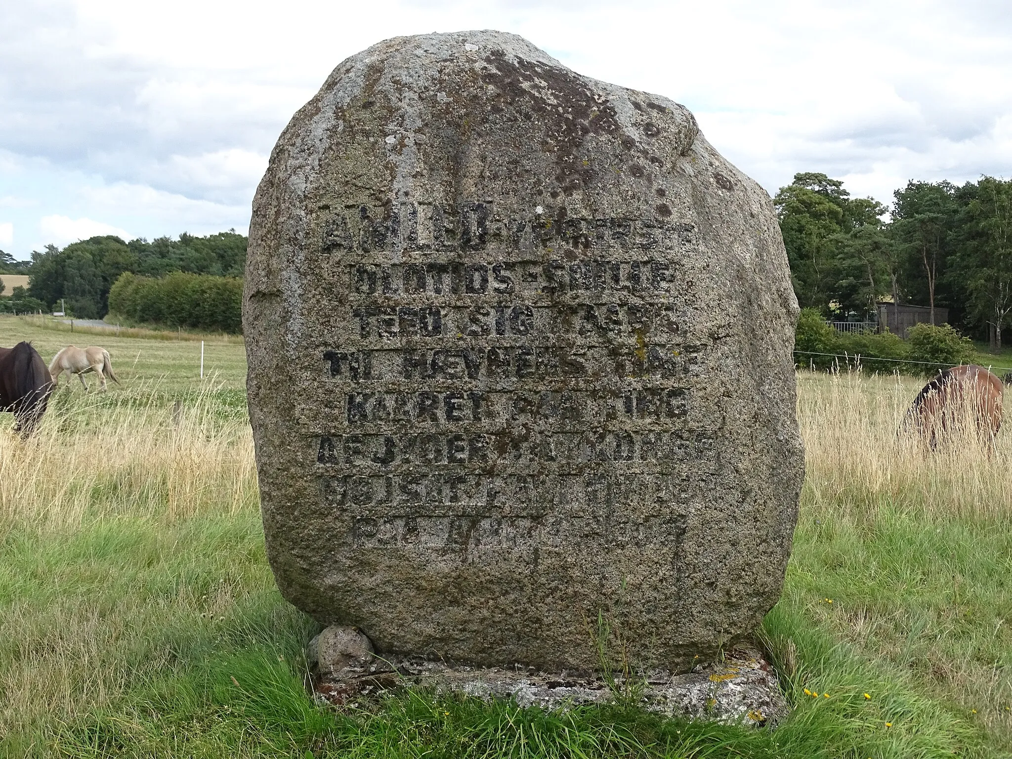 Photo showing: Hamlets grave in Djursland / Denmark