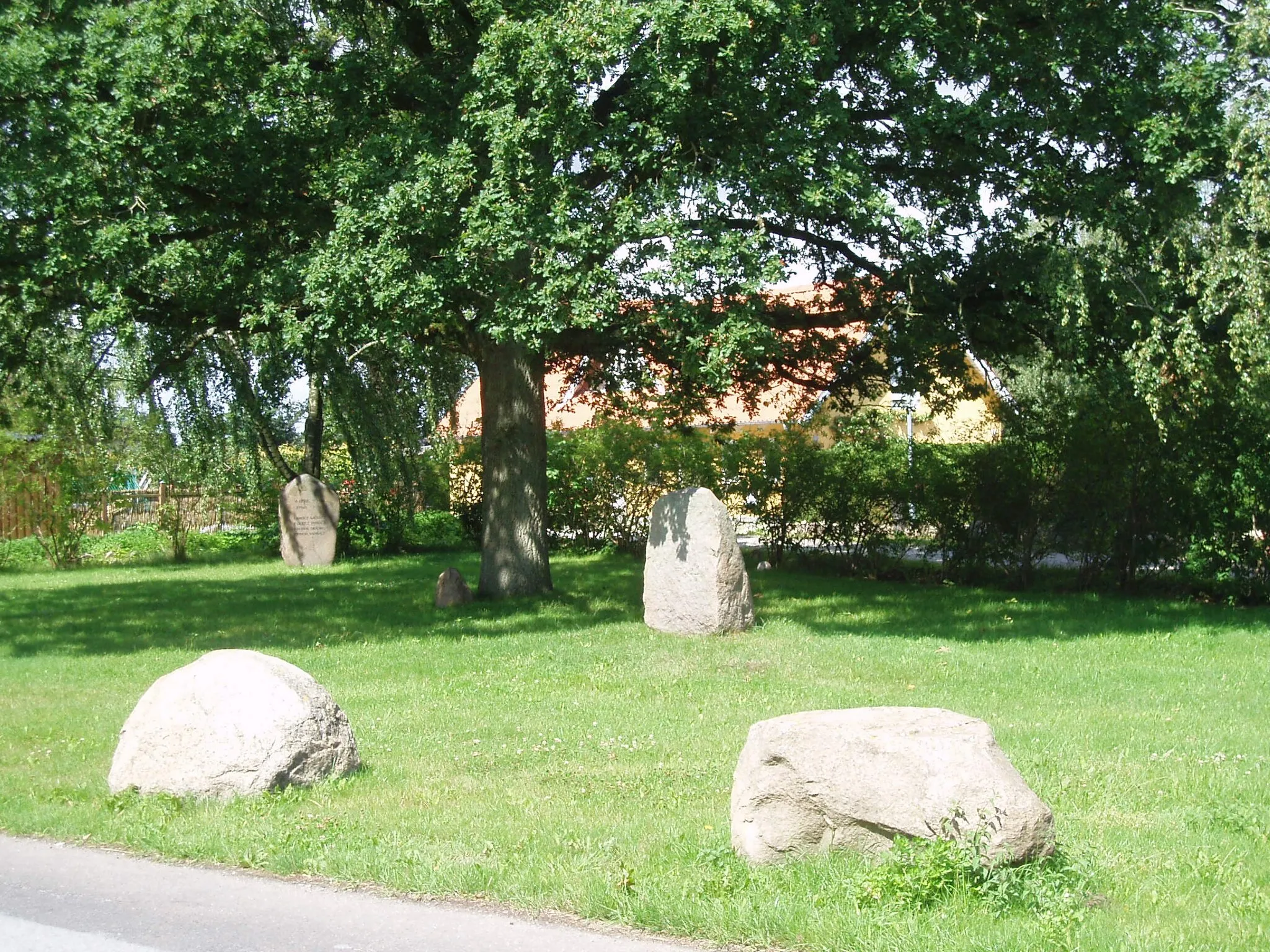 Photo showing: Reunion park of Todbjerg village in Denmark