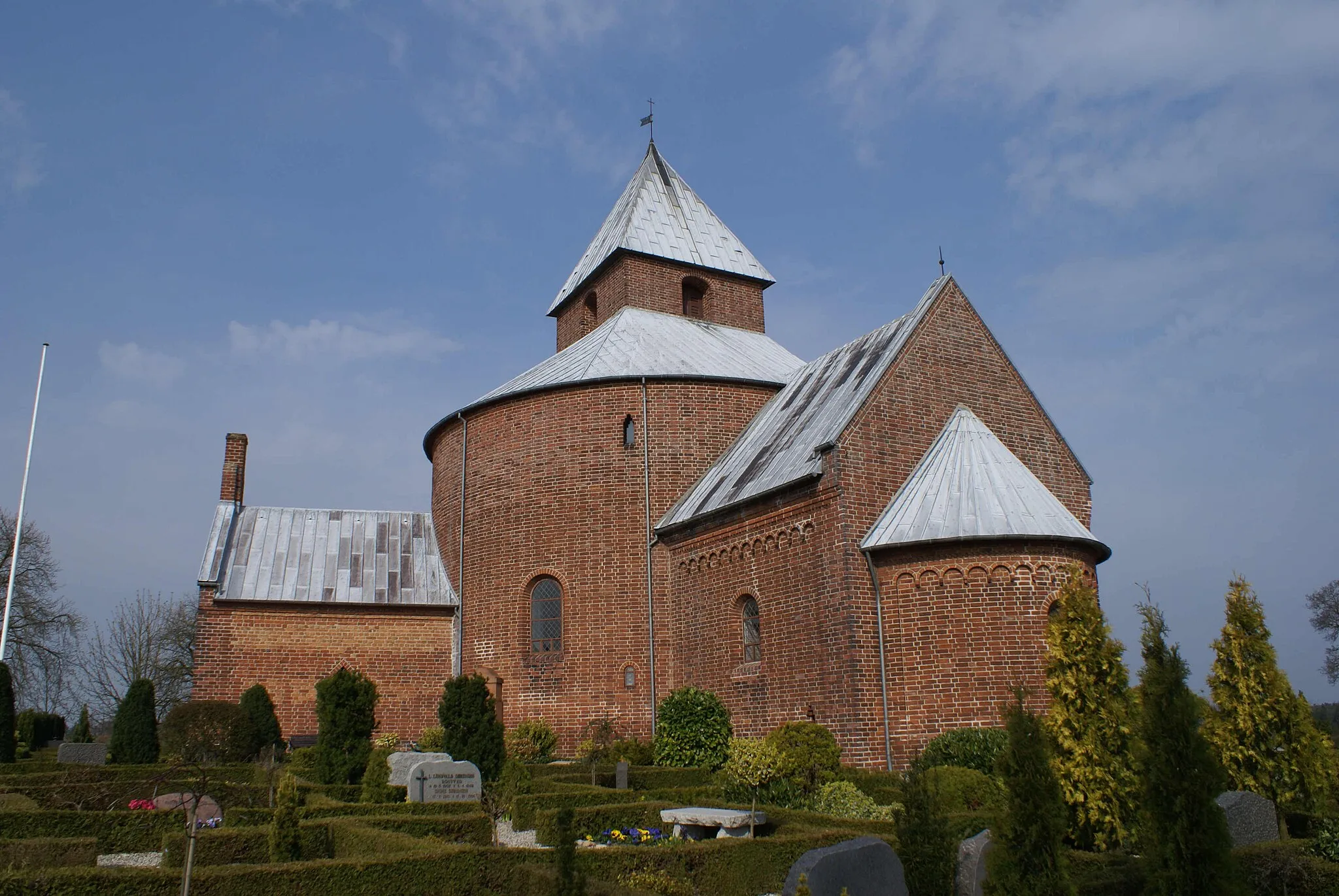 Photo showing: Thorsager Church, Denmark
