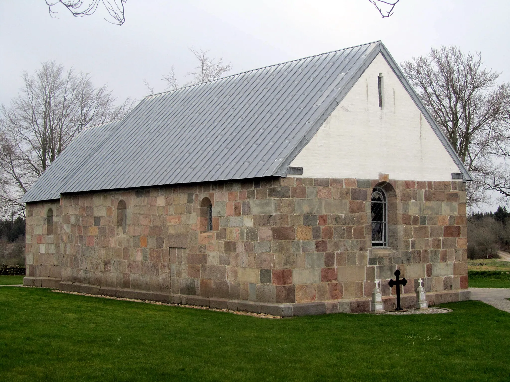 Photo showing: Arnborg Kirke set fra nordvest