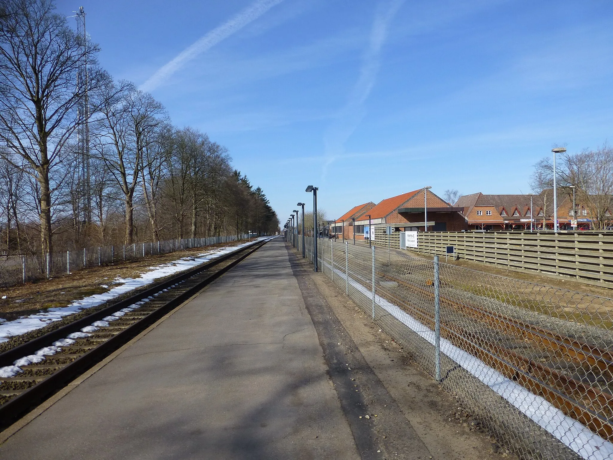 Photo showing: Jelling Station in Denmark.