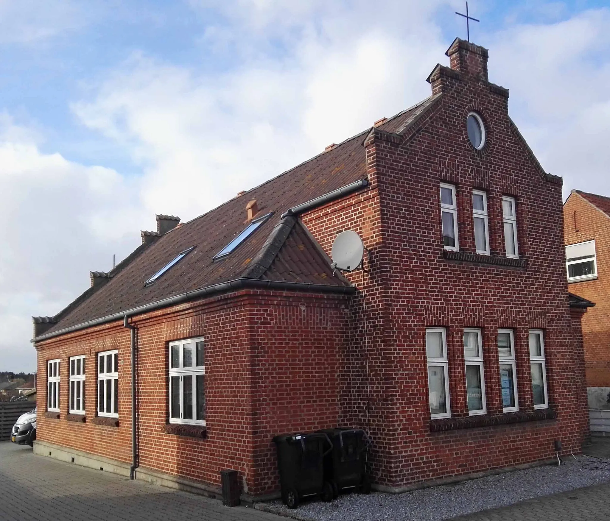 Photo showing: Det tidligere missionshus i Auning
