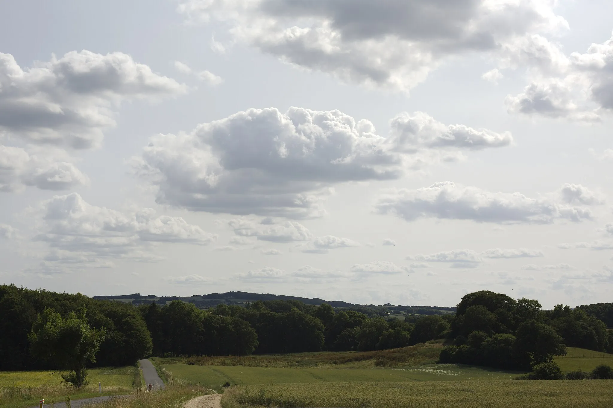Photo showing: Danish landscape - between Lillering and Stjær