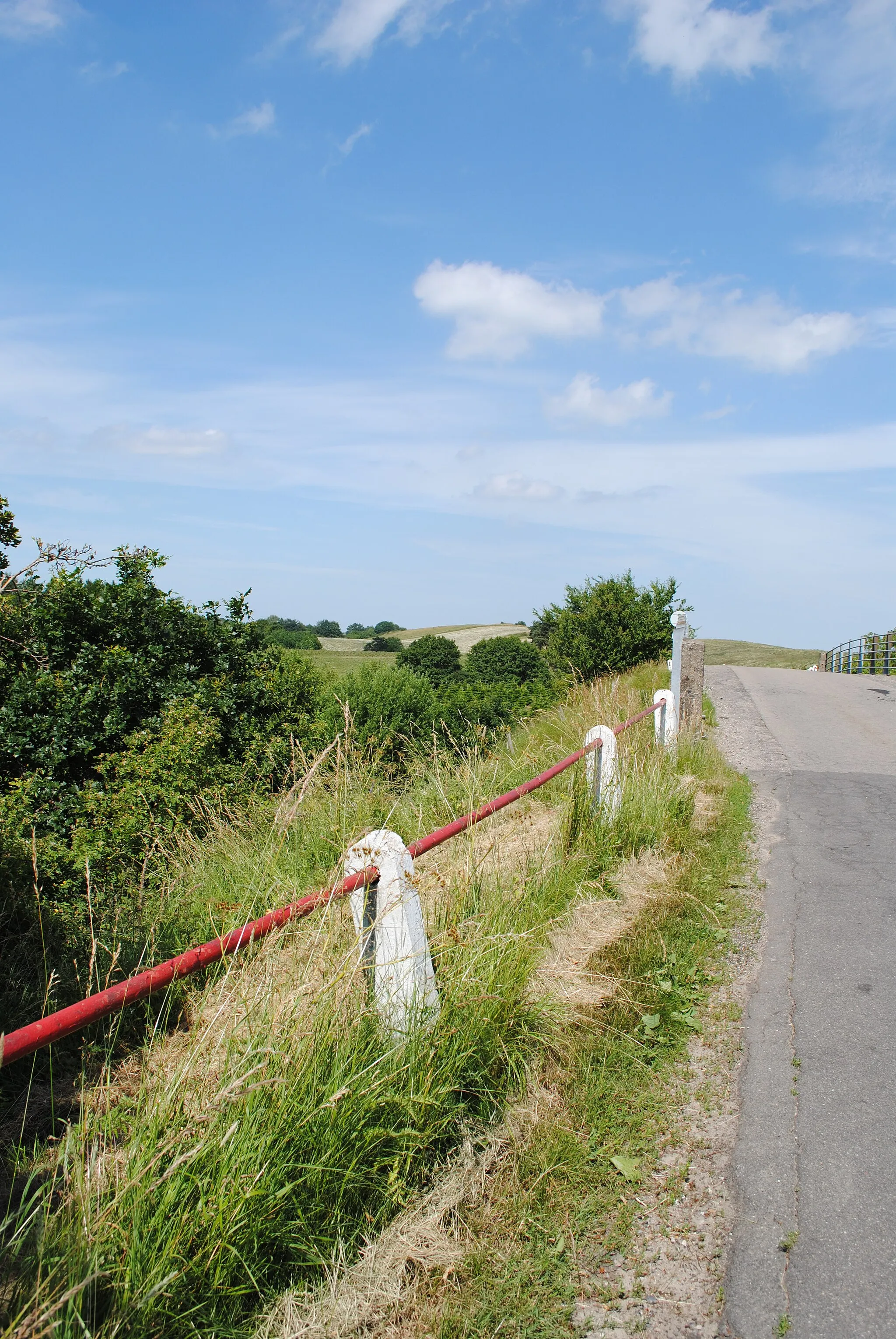 Photo showing: Jernbanebro mlm Baastrup og Hylke