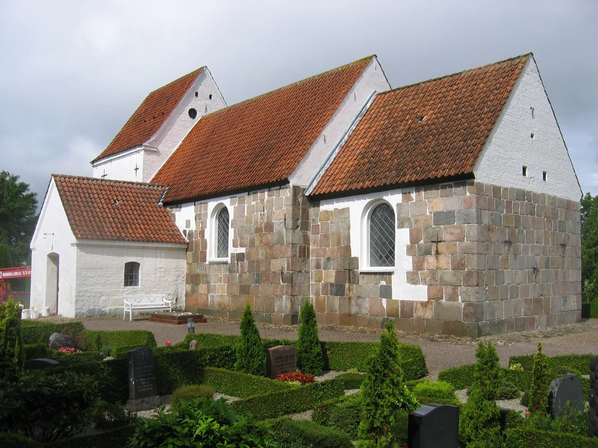 Photo showing: Nim Church, Nim parish, Nim Herred, Skanderborg County, Denmark.