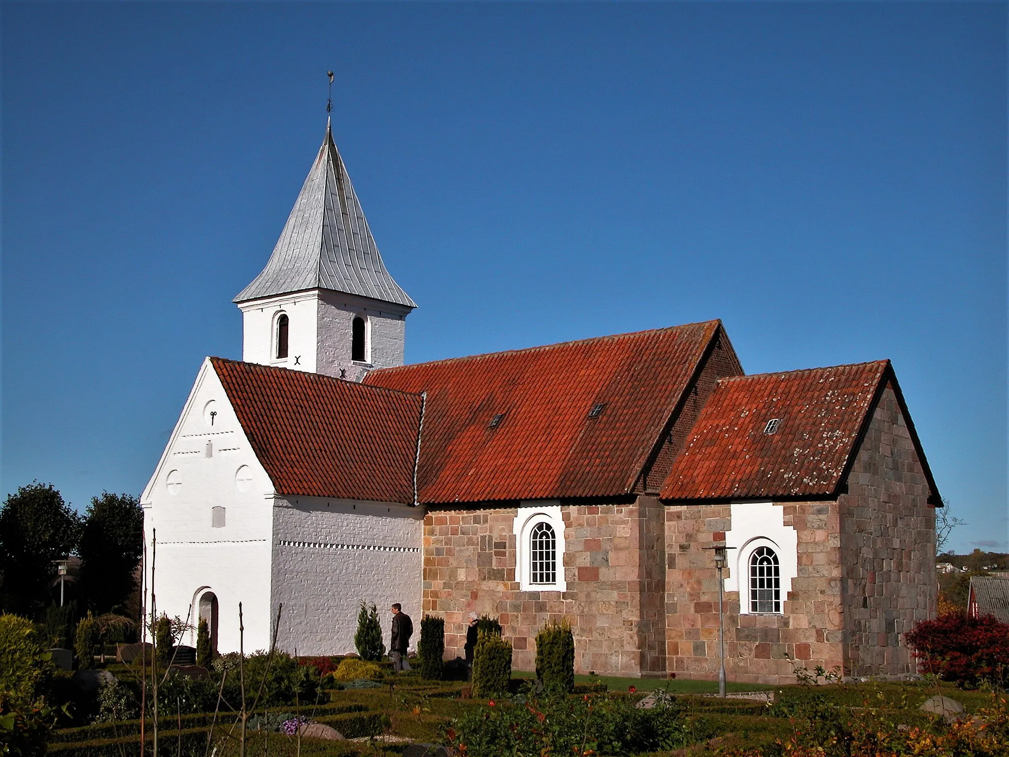 Photo showing: Church of Borum, West of Aarhus, Denmark