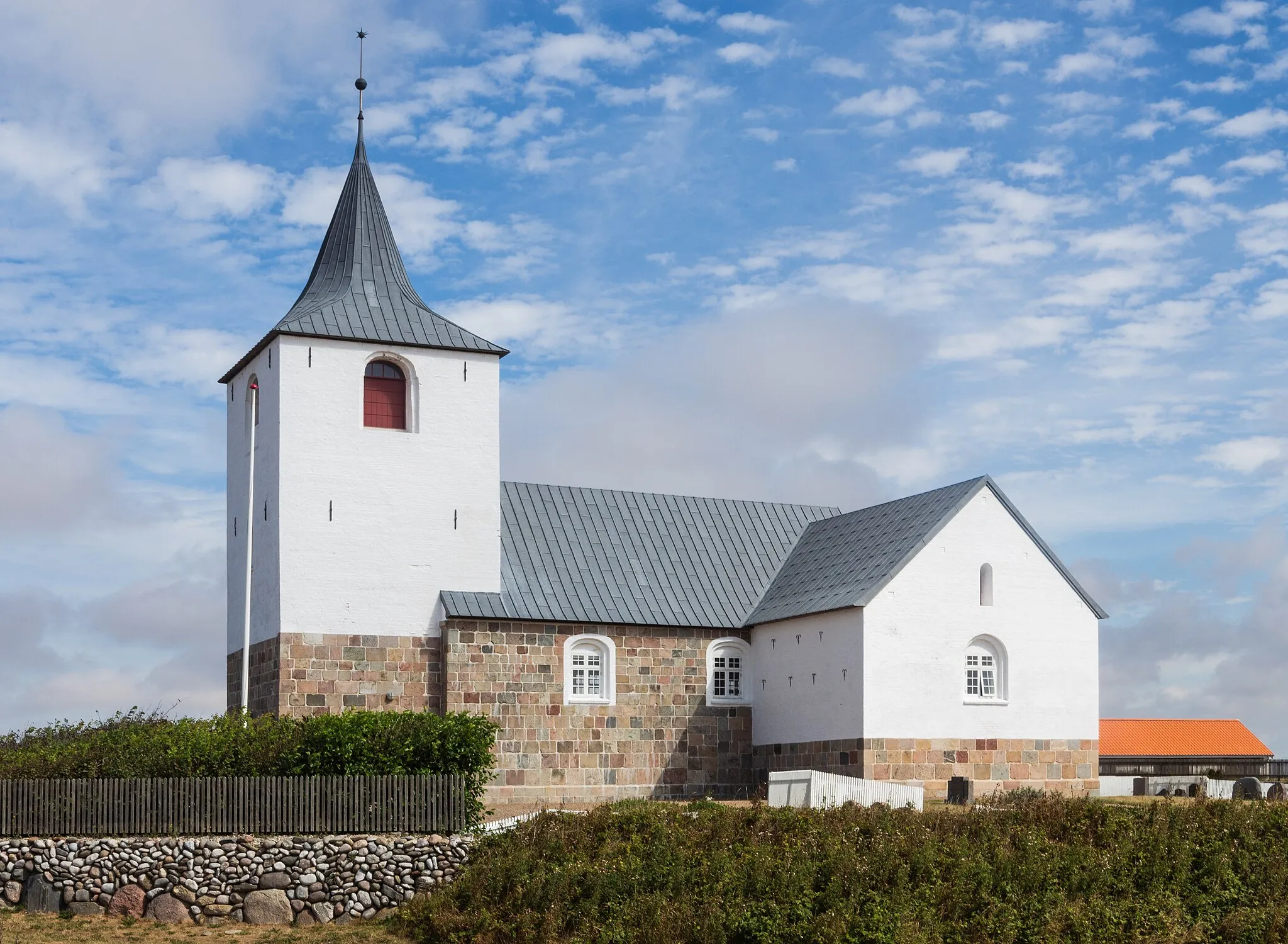 Photo showing: Fjaltring kirke (Fjaltring church) in Diocese of Viborg, Church of Denmark.