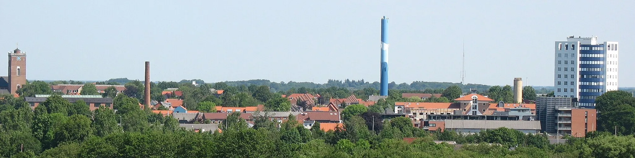 Photo showing: Vista general de Herning, ciudad en la que se gestó el equipo en otoño de 1996. Herning.