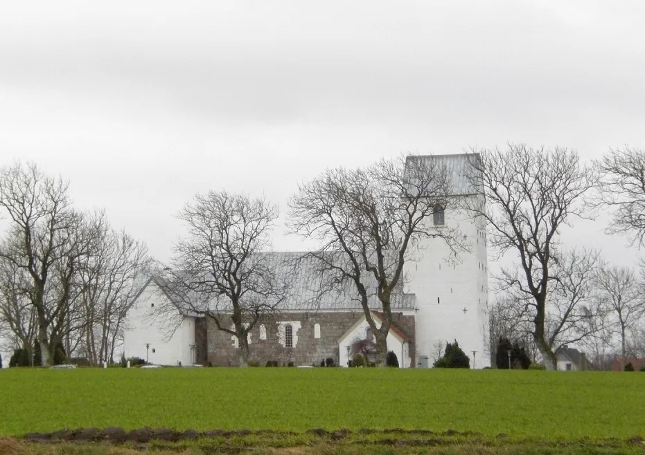 Photo showing: Church. Gunderup Church. Region Nordjylland. Denmark.