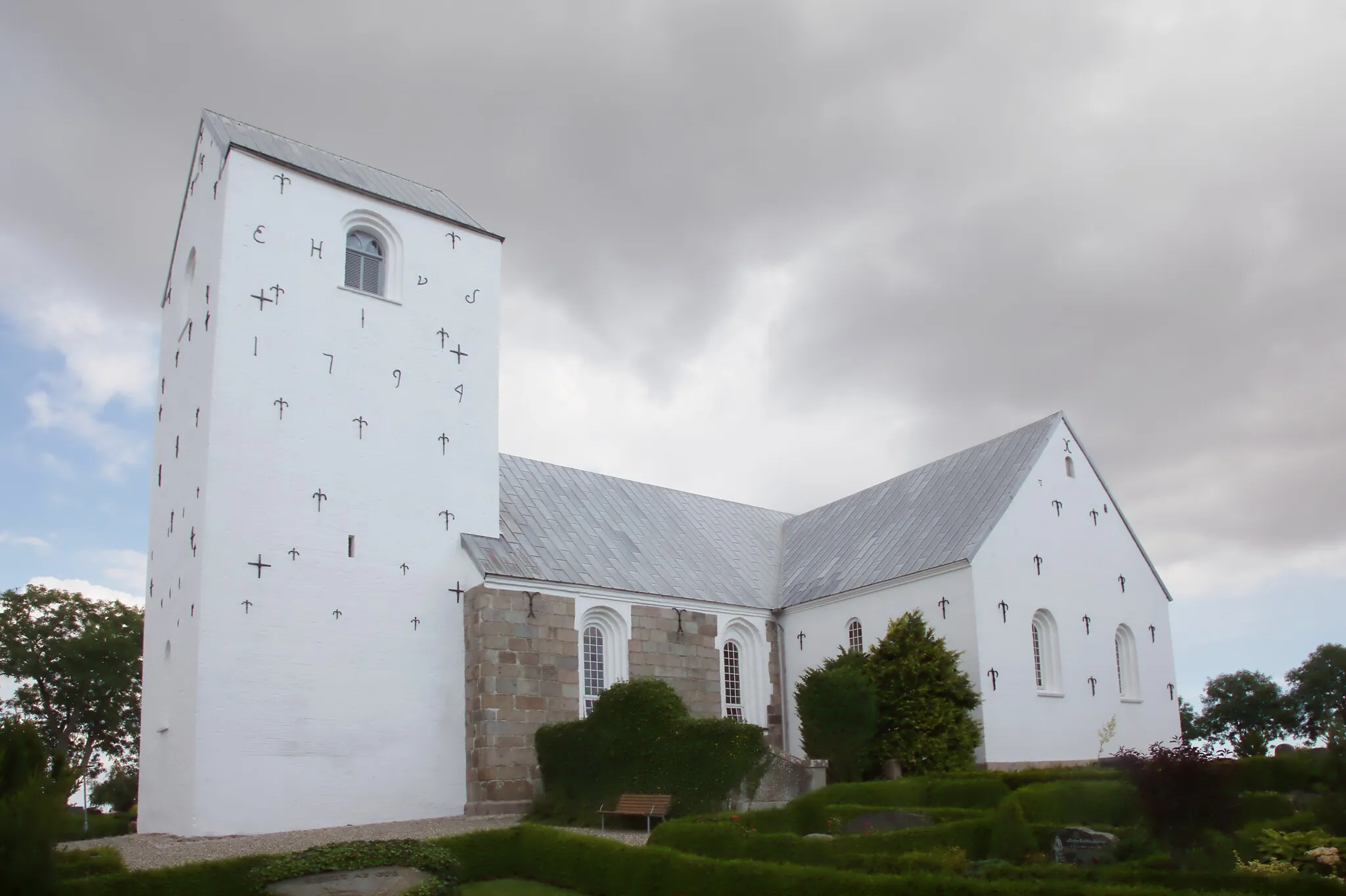 Photo showing: Gunderup Kirke just south of Aalborg, Denmark