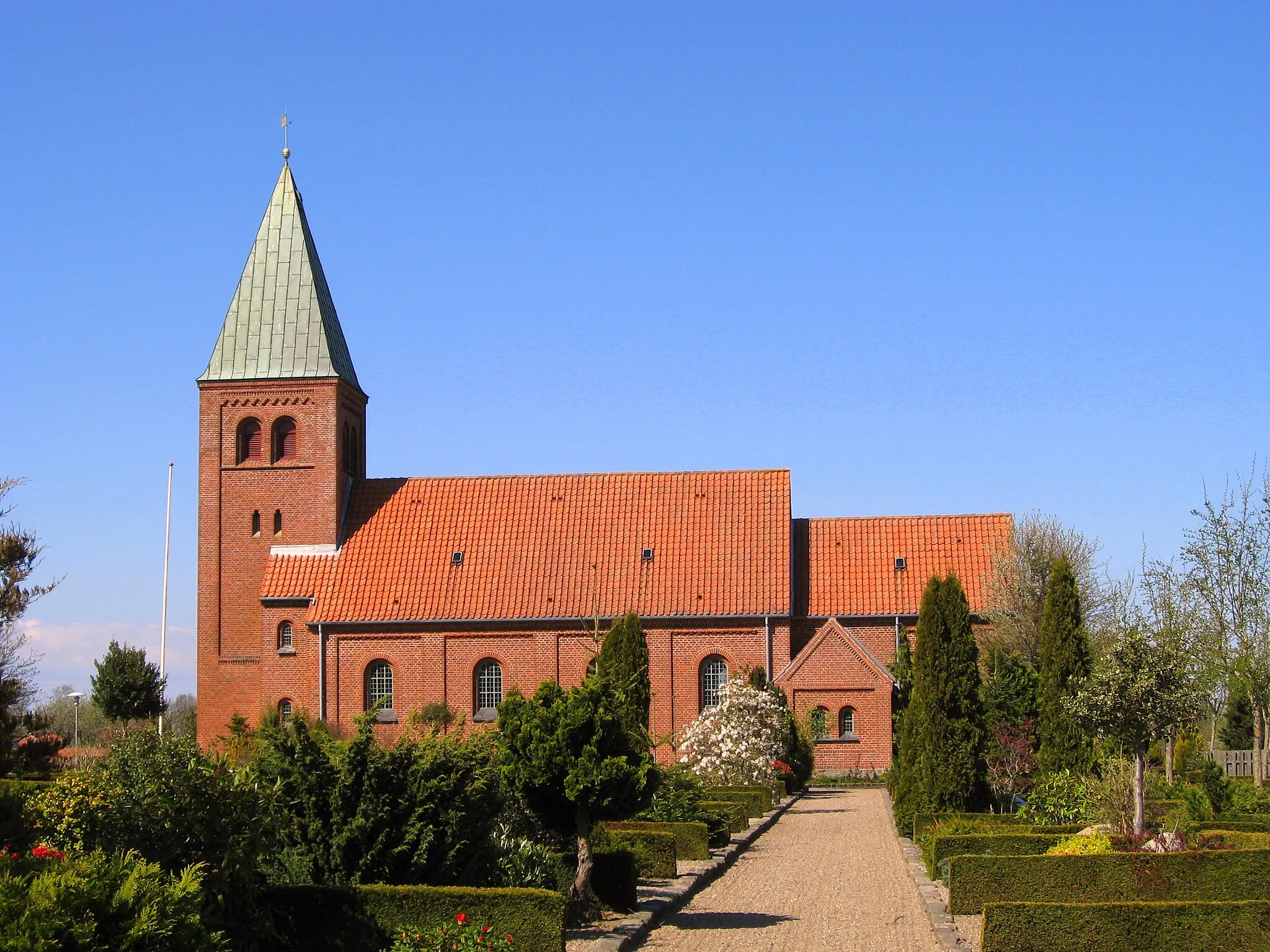 Photo showing: Agersted Kirke, Brønderslev Kommune