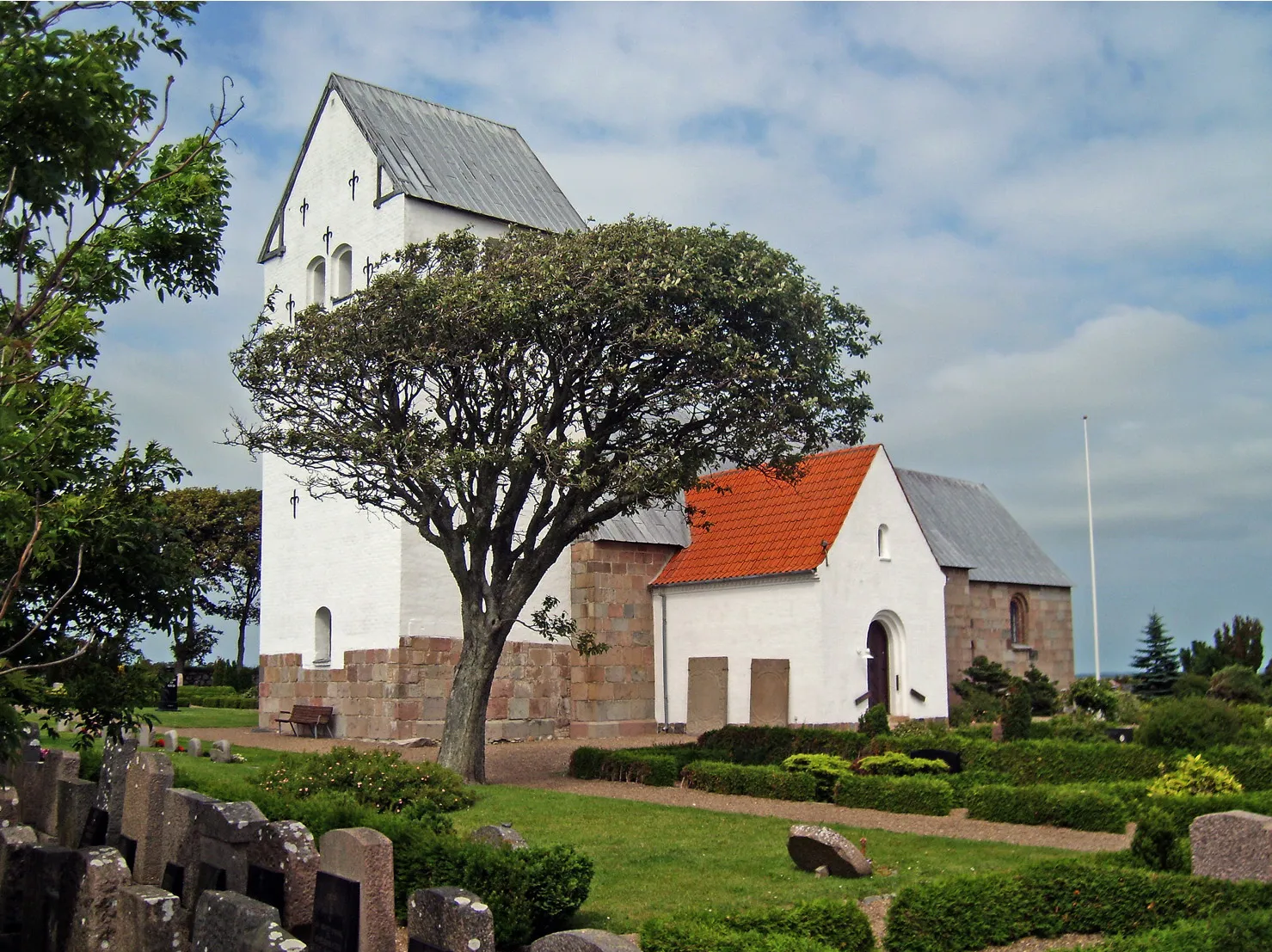 Photo showing: aggersborg kirke (Vesthimmerland) - front