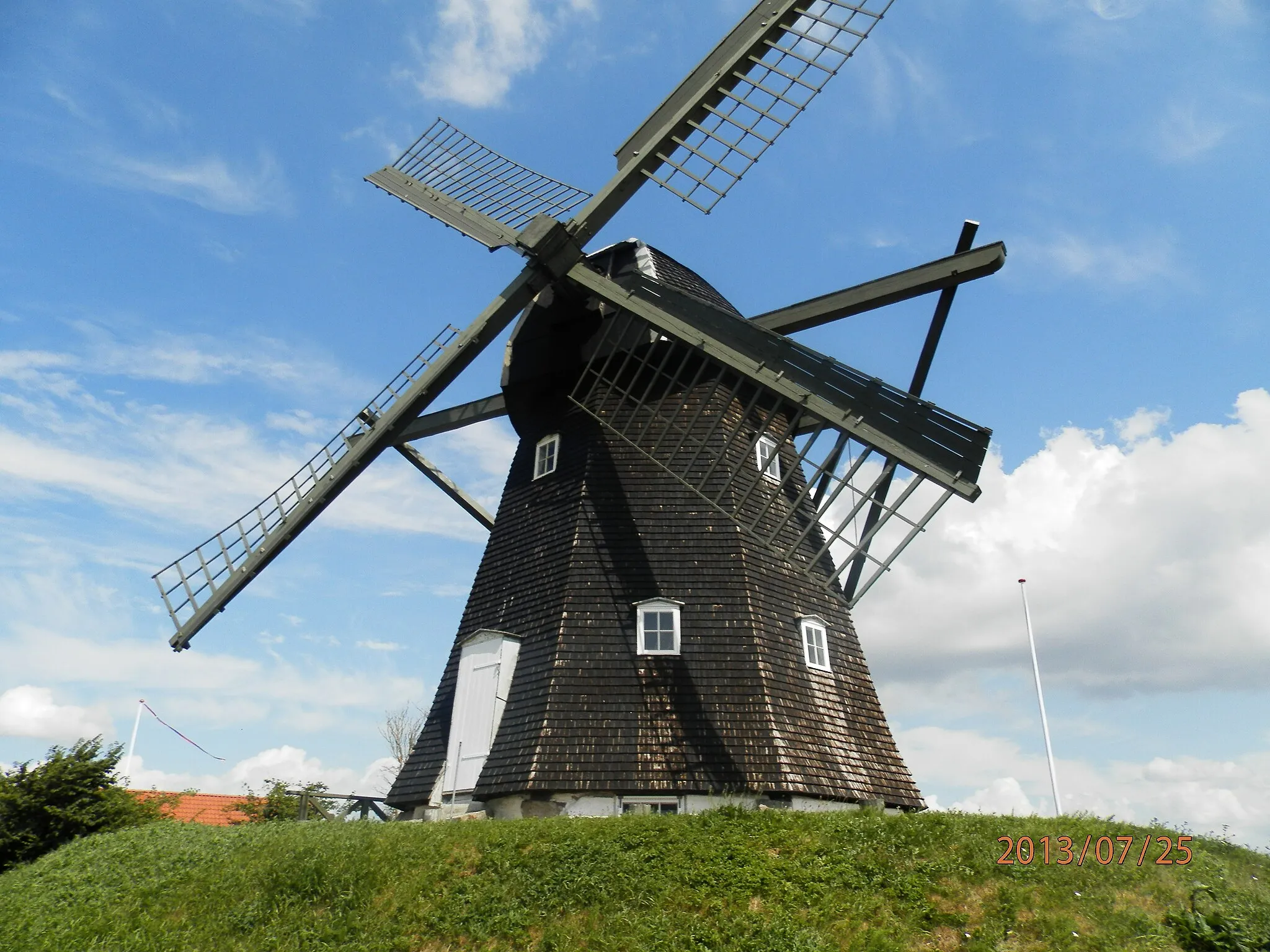 Photo showing: Heltborg Mølle, beliggende nær Hurup, Sydthy, Danmark