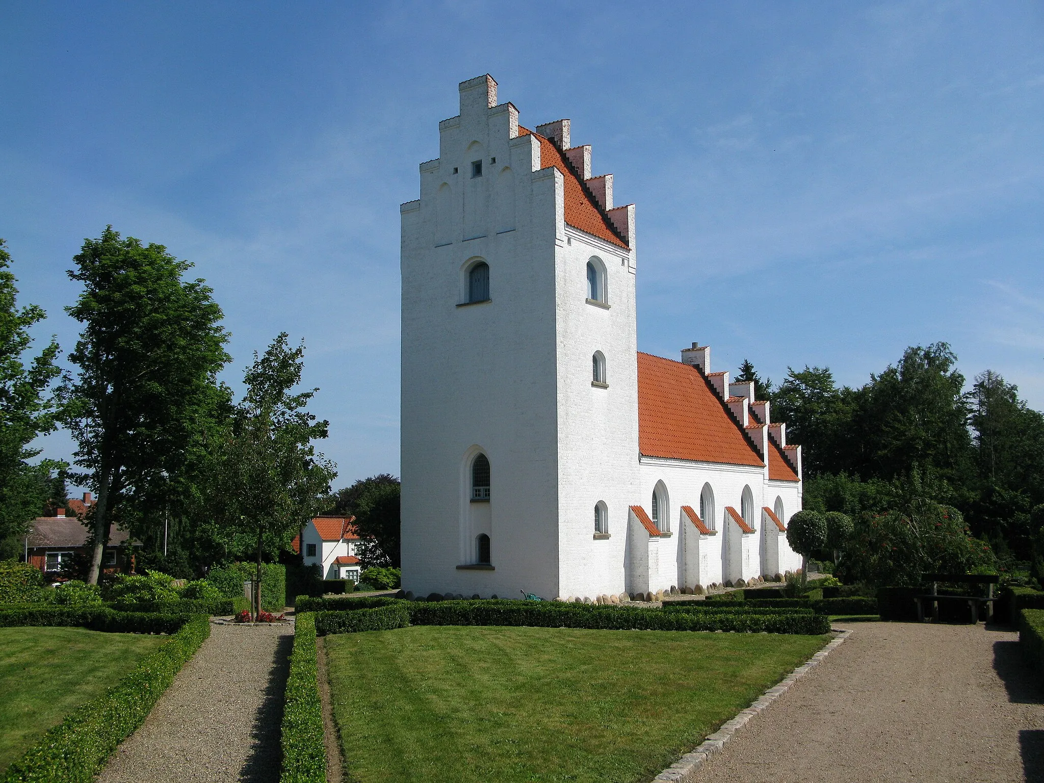 Photo showing: Church of Kvissel, Aalborg Diocese