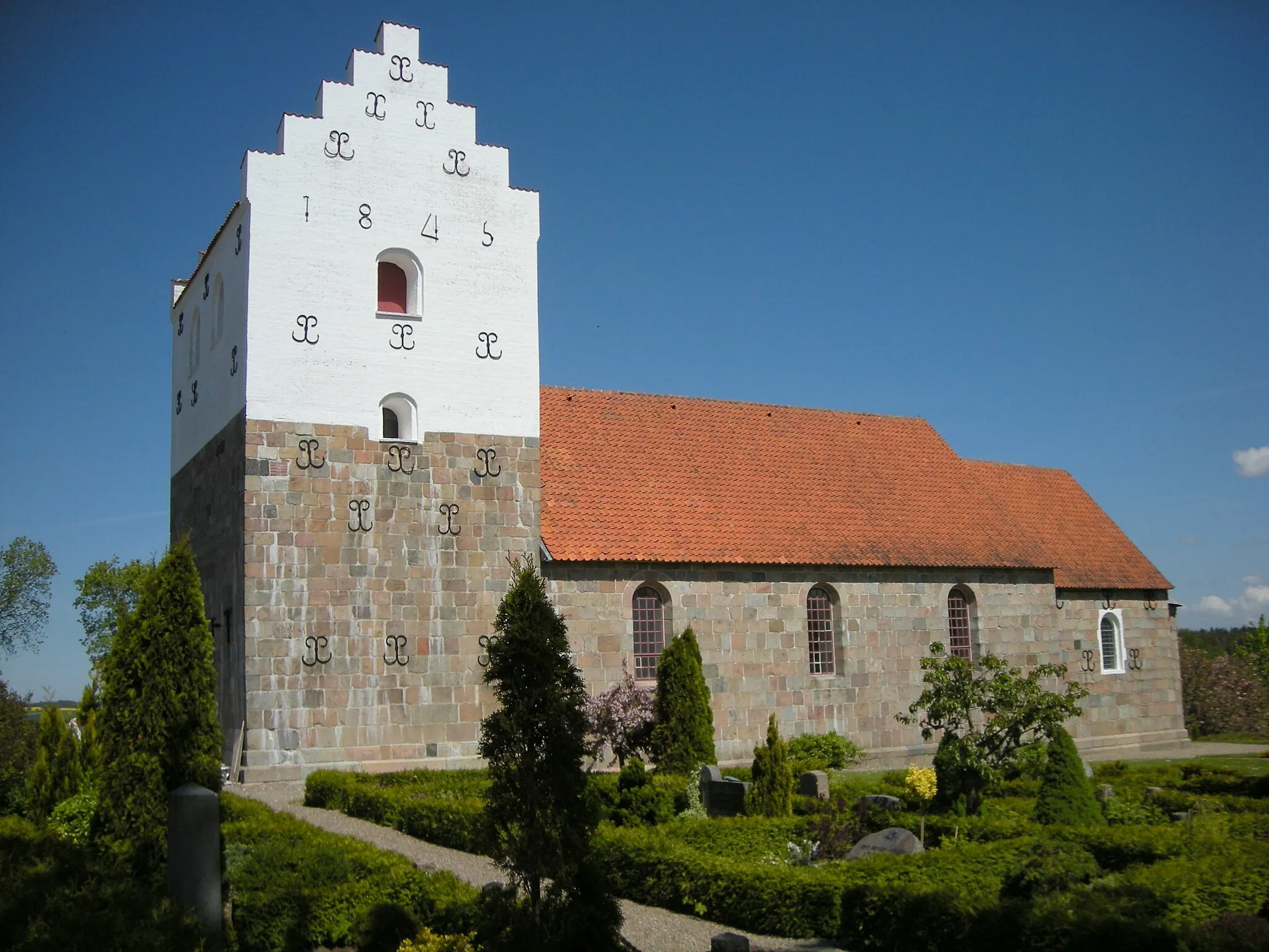 Photo showing: Øster Hornum Church, Municipality of Rebild, Region Northern Jutland, Denmark.