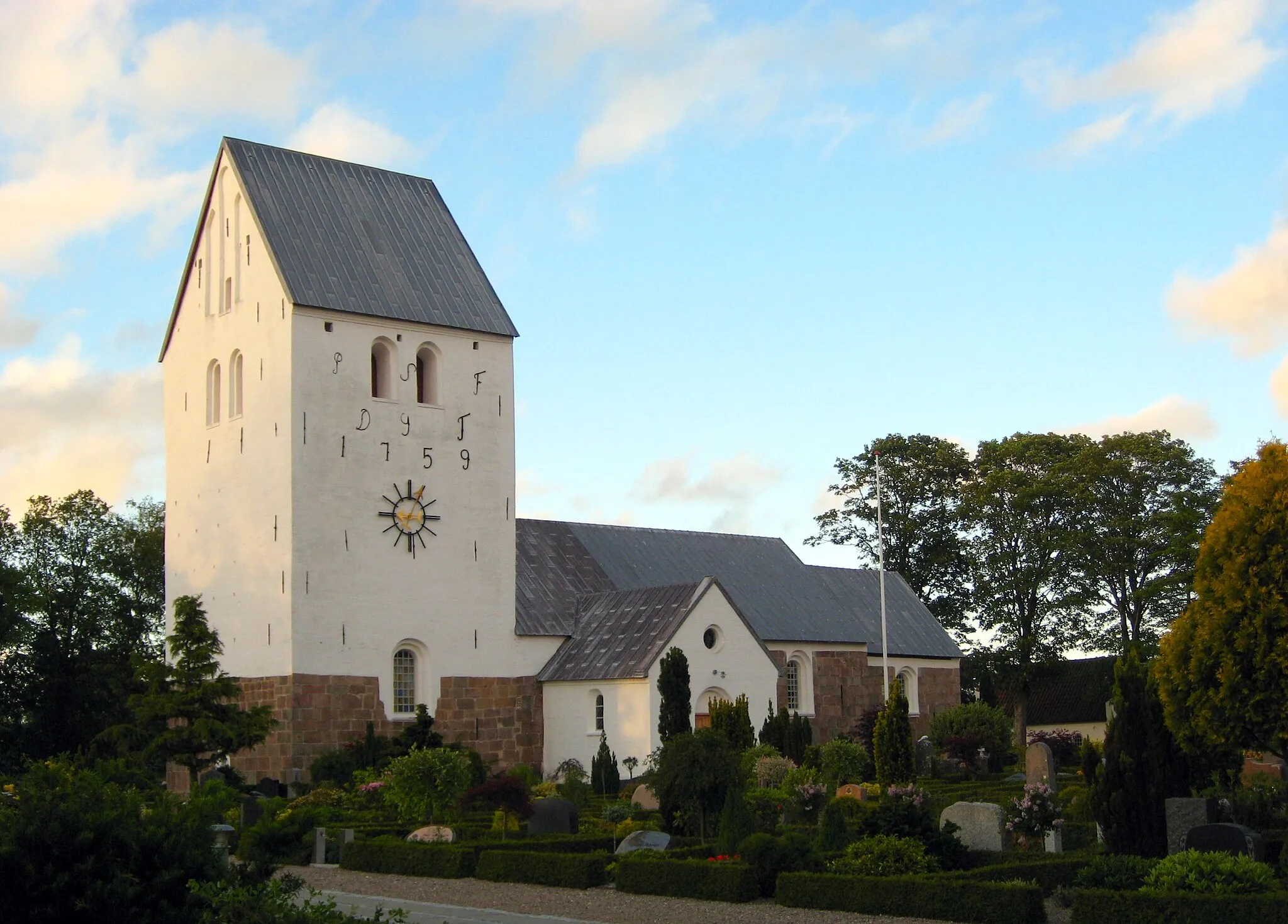 Photo showing: Hellevad Kirke, Brønderslev Kommune