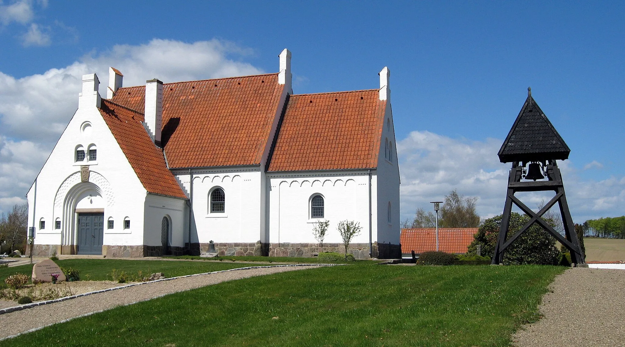 Photo showing: Morild Kirke, Tårs Sogn (Hjørring Kommune)