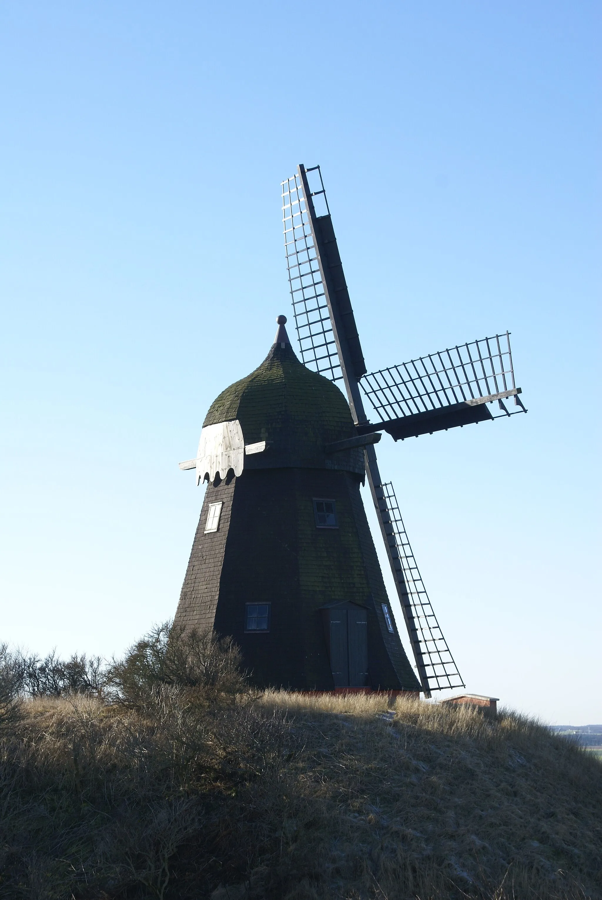 Photo showing: Windmill of Børglum Kloster, Denmark
