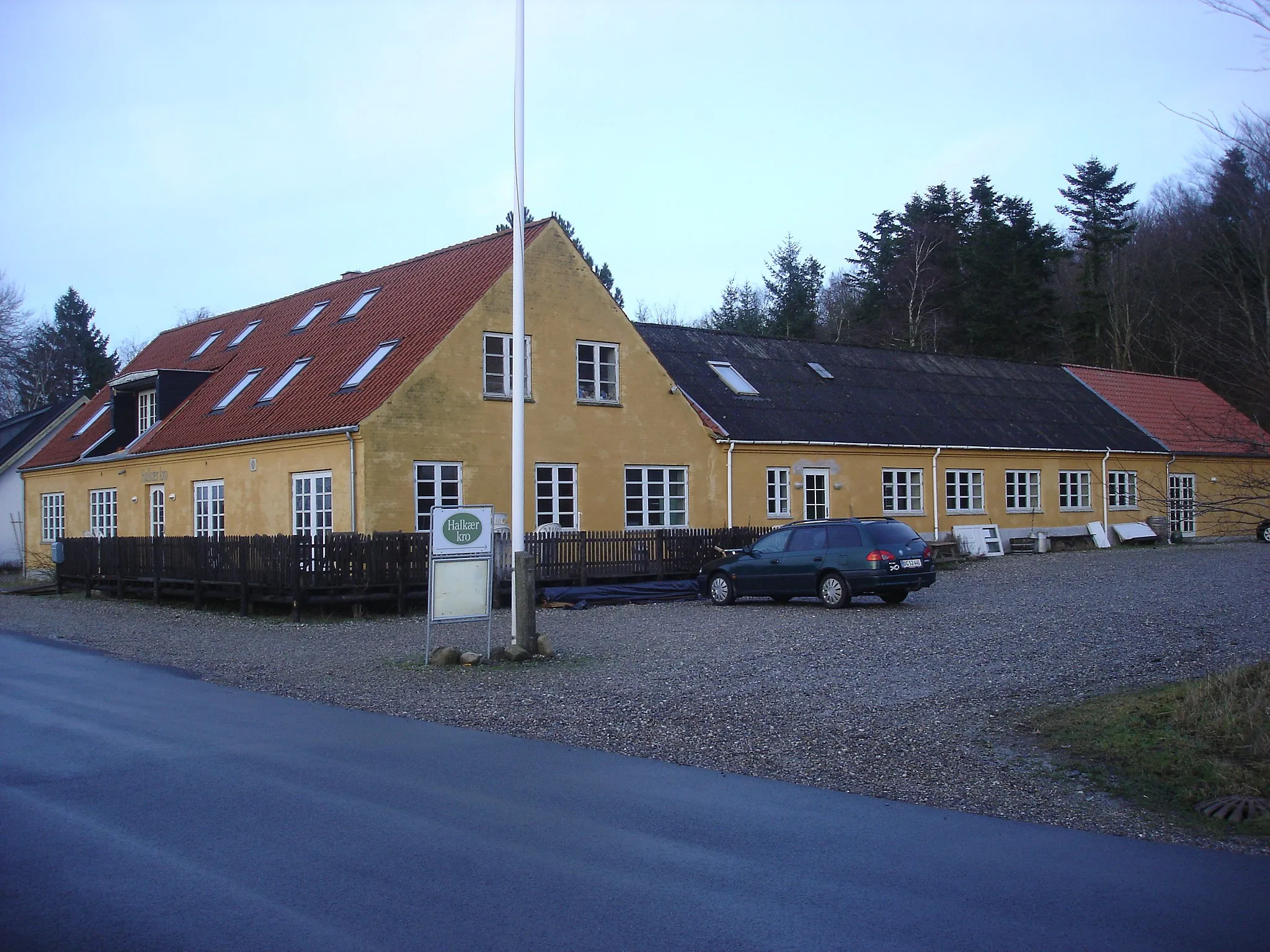 Photo showing: Halkær Kro