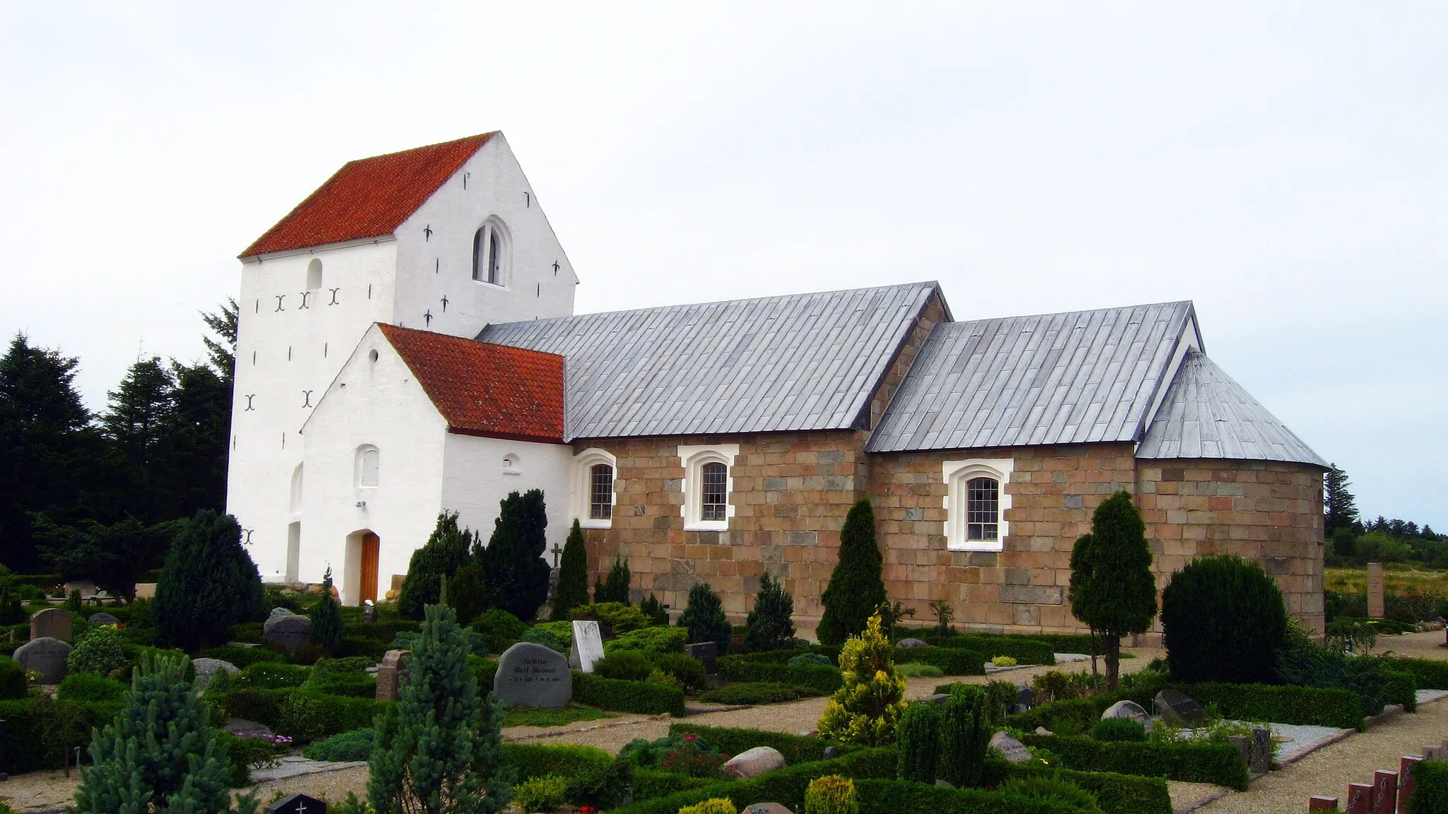 Photo showing: Hune Church, Hune Parish, Jammerbugt Municipality