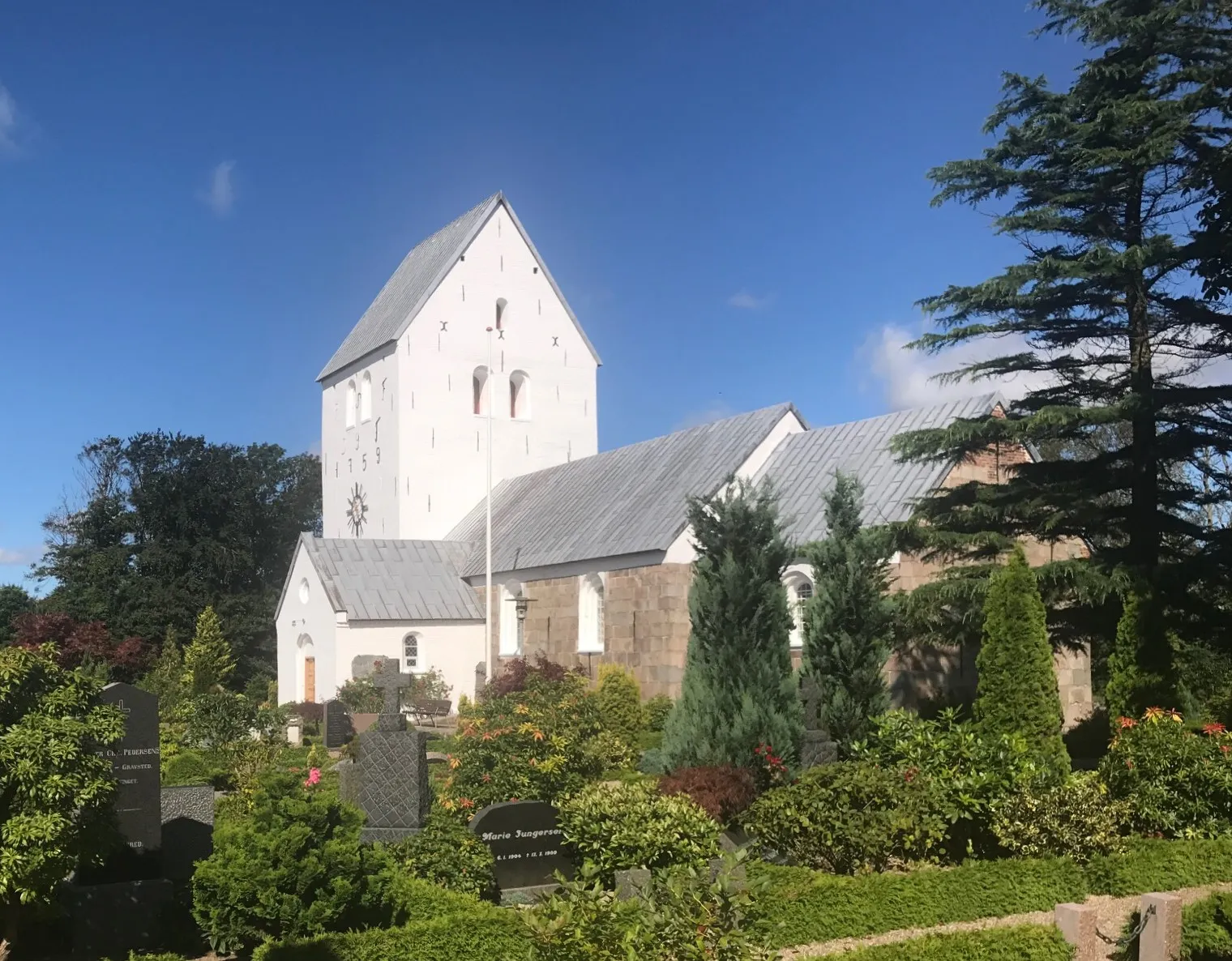 Photo showing: Church in Klokkerholm, DK