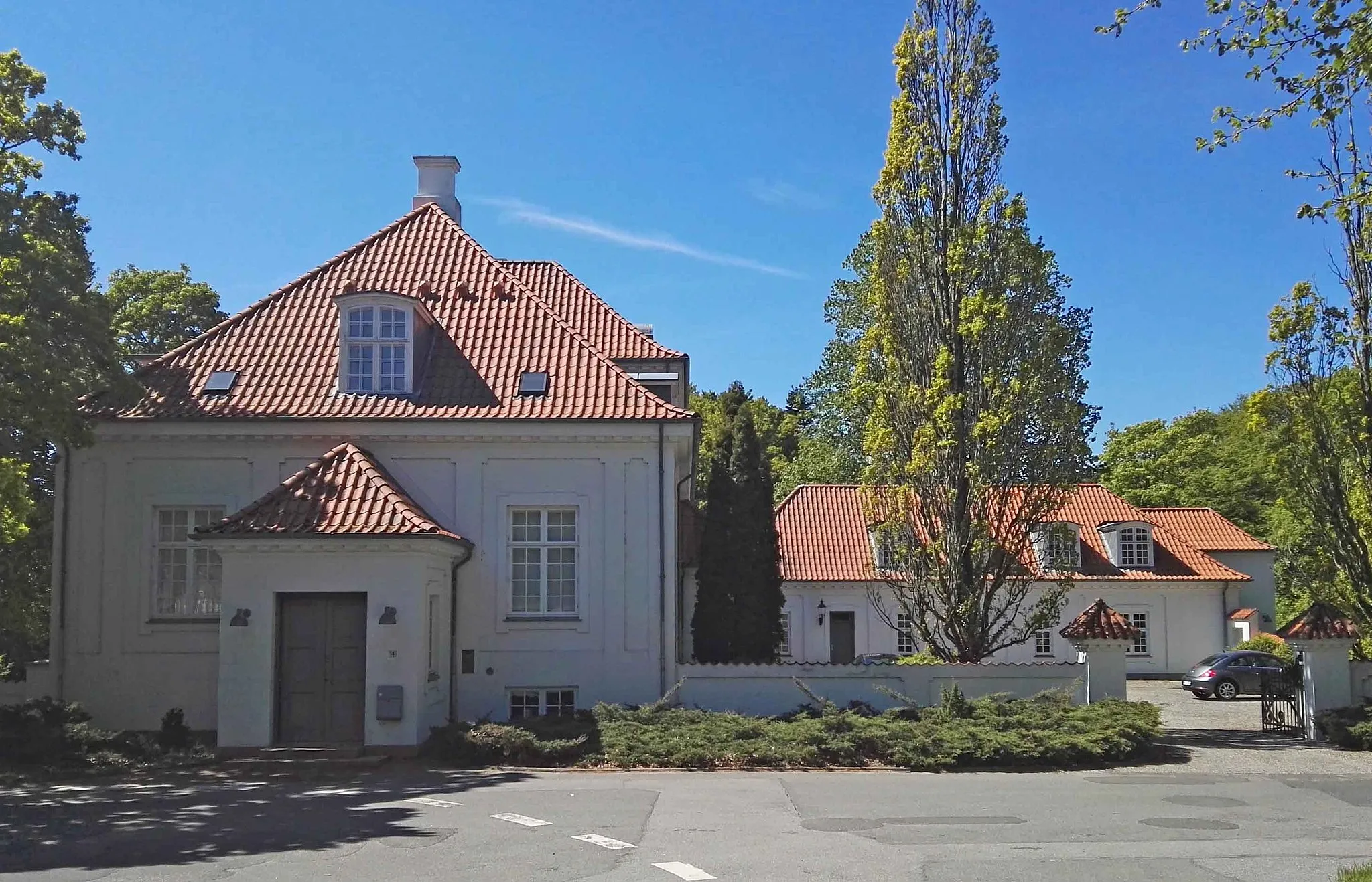 Photo showing: Villaen Møgelbjerg i Hammer Bakker ved Vodskov