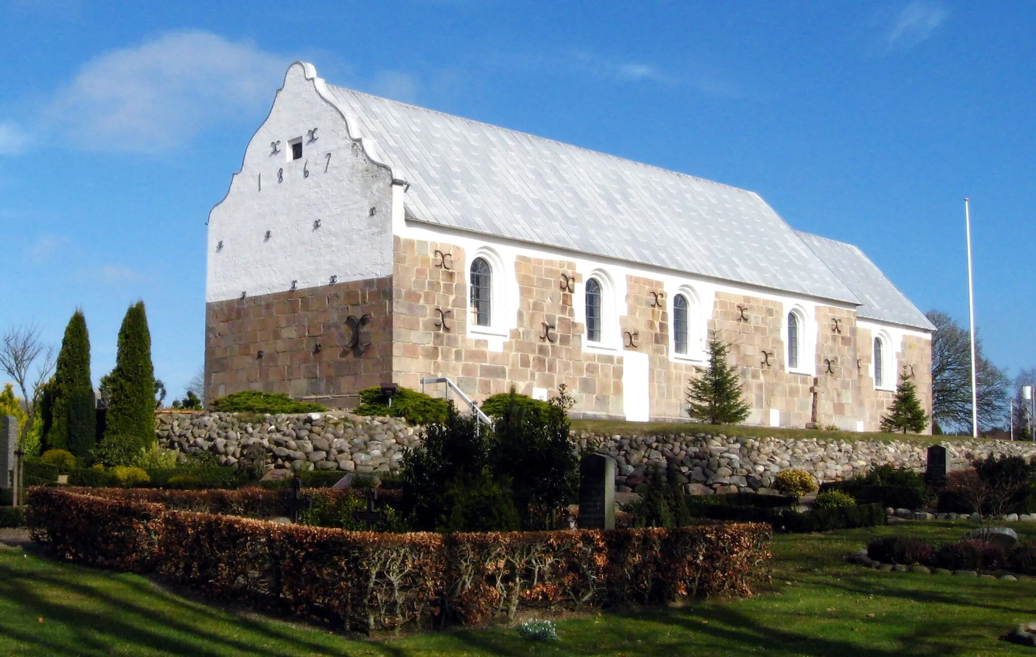 Photo showing: Ugilt Kirke (Hjørring Kommune)