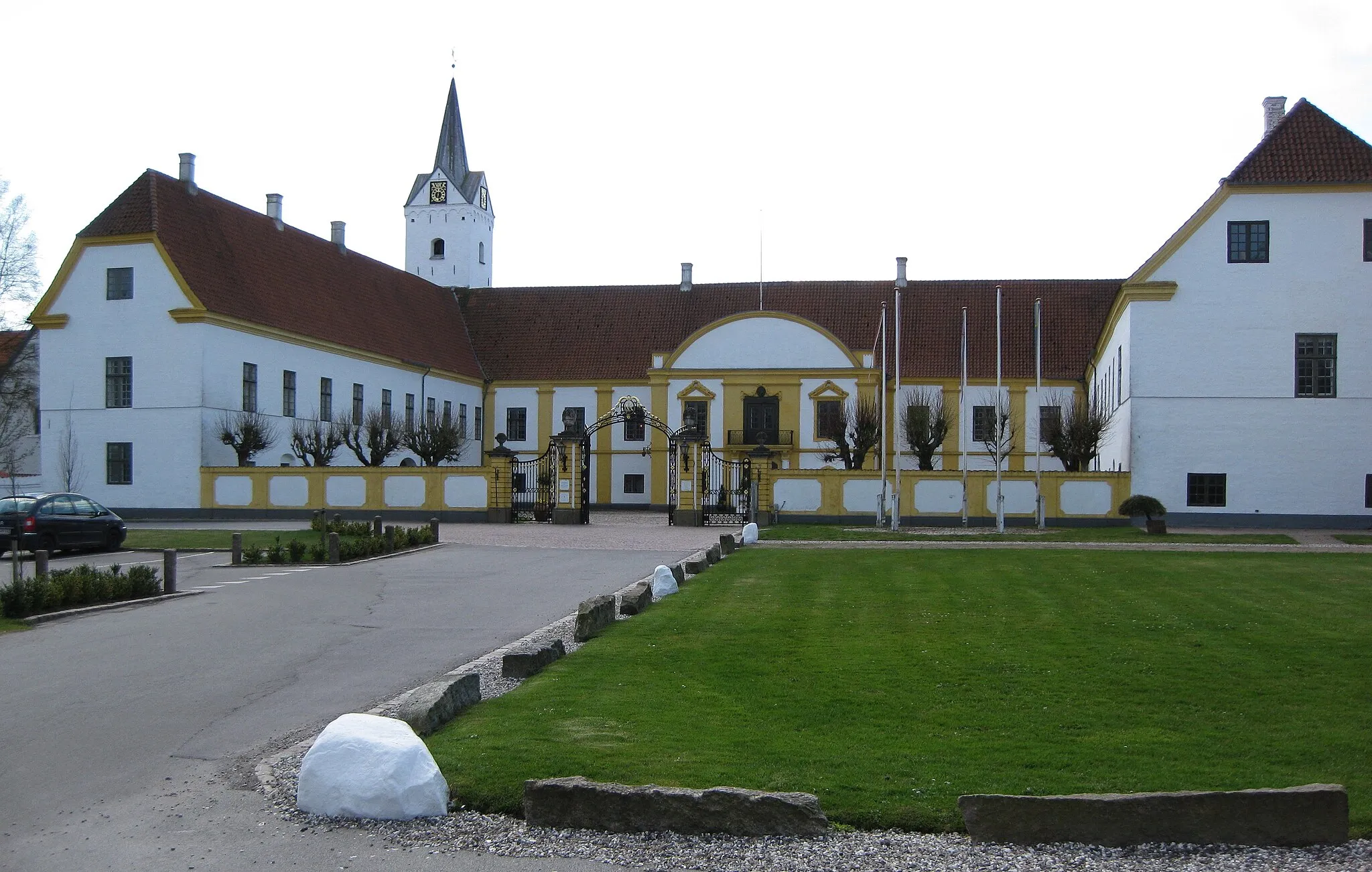 Photo showing: The castle "Dronninglund Slot" close to the small town "Dronninglund". The town is located in North Jutland, Denmark.