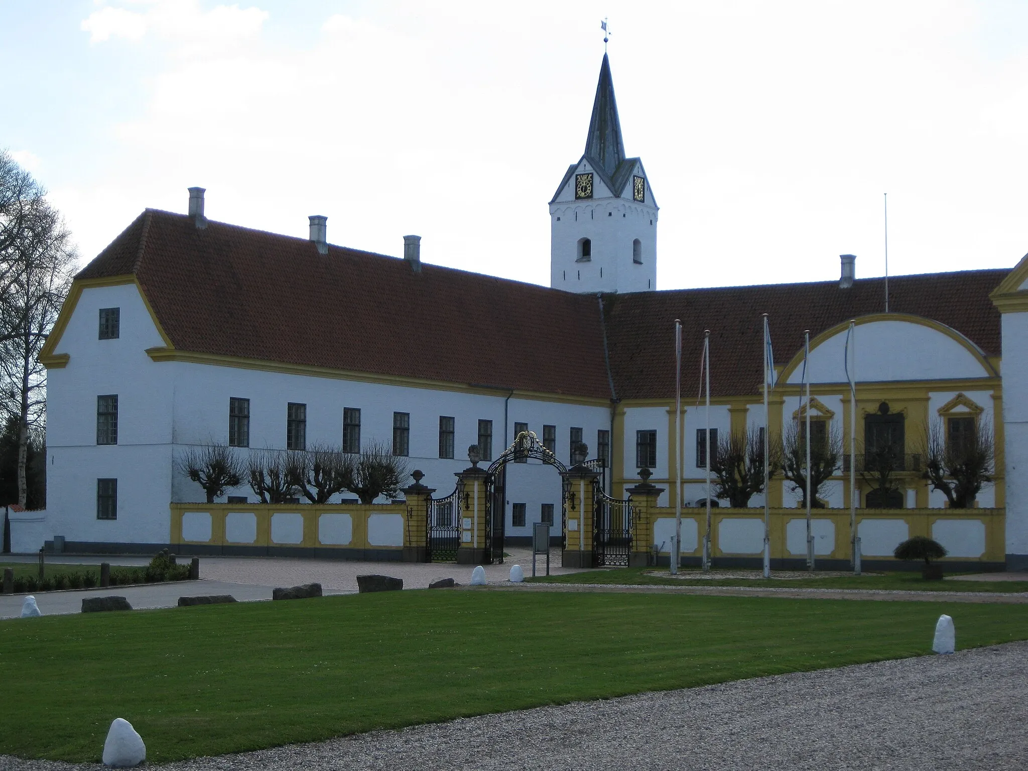 Photo showing: The castle "Dronninglund Slot" close to the small town "Dronninglund". The town is located in North Jutland, Denmark.