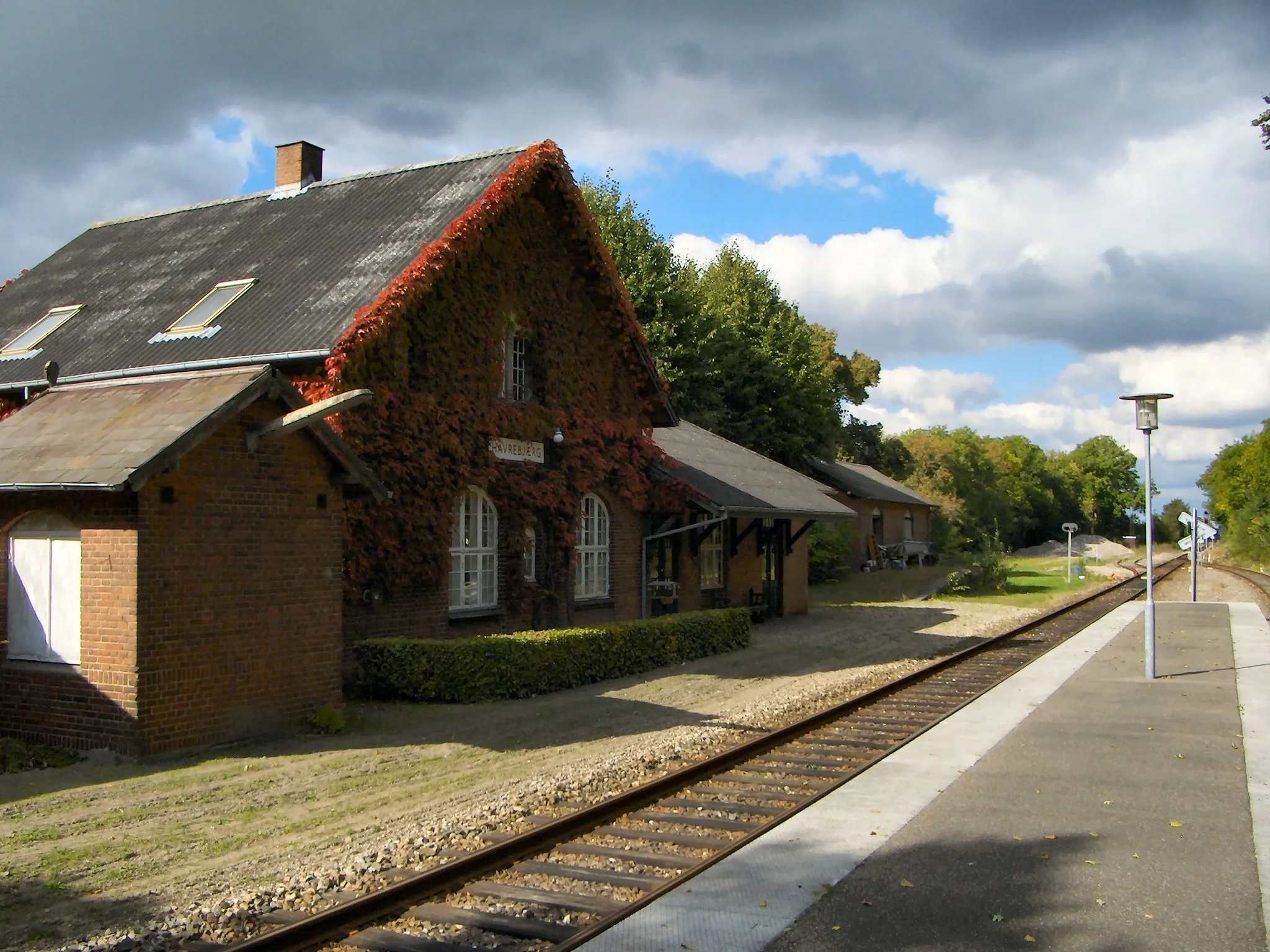 Photo showing: Havrebjerg Station