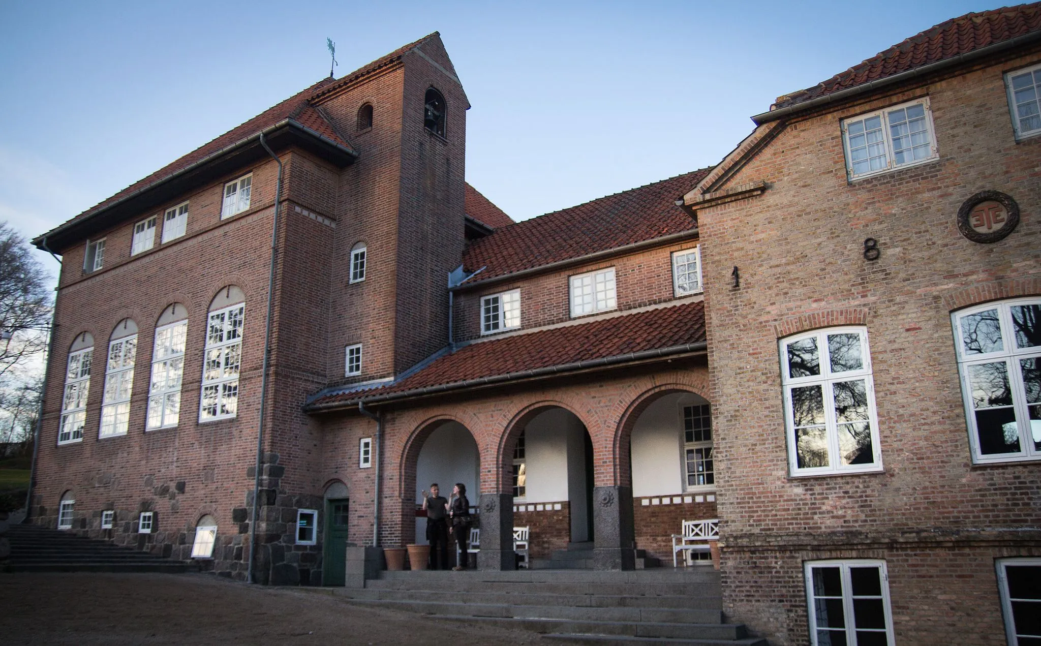 Photo showing: Vallekilde Folk Gigh School in Odsherred, Denmark