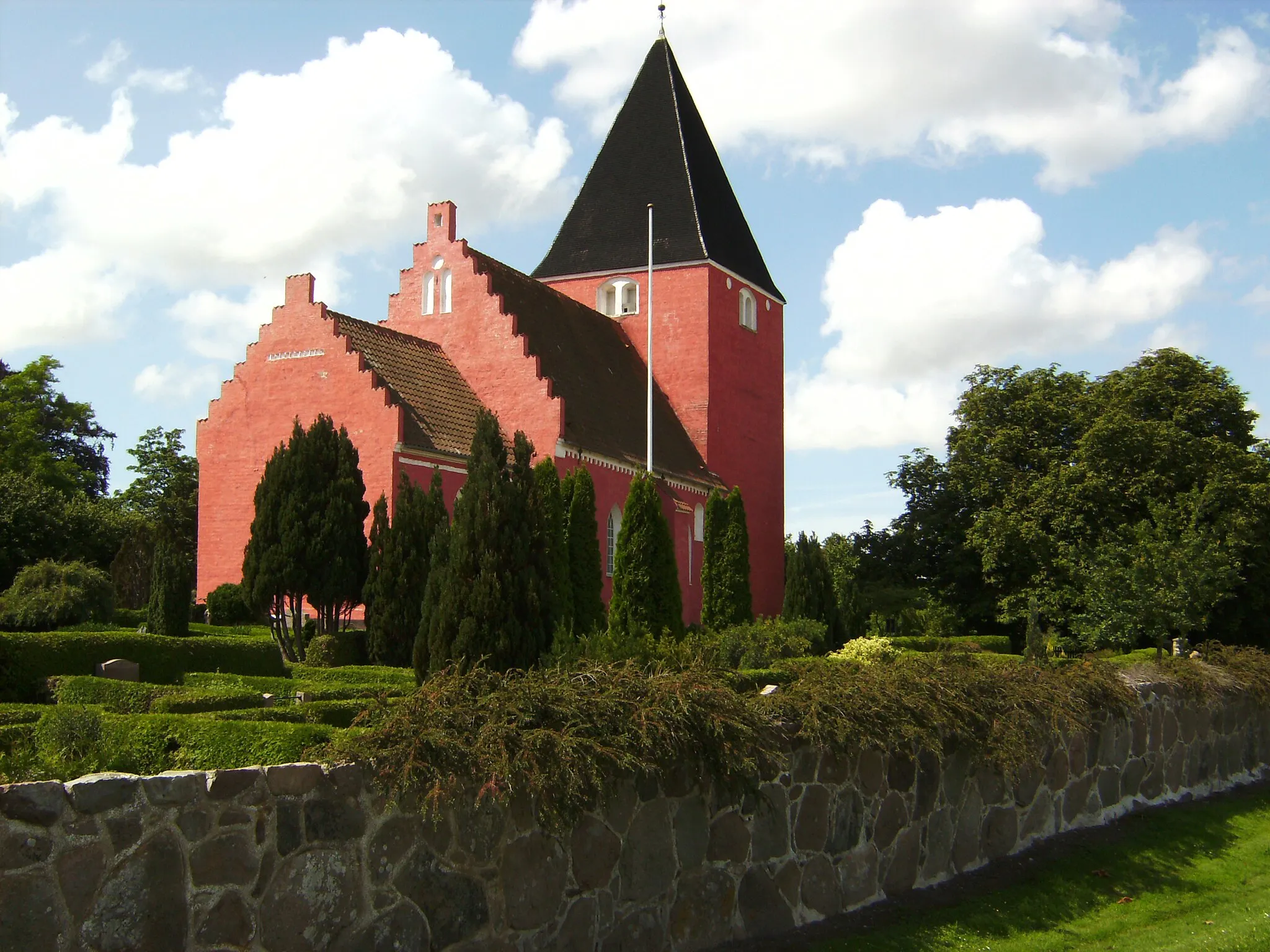 Photo showing: Vester Ulslev Kirke, Lolland