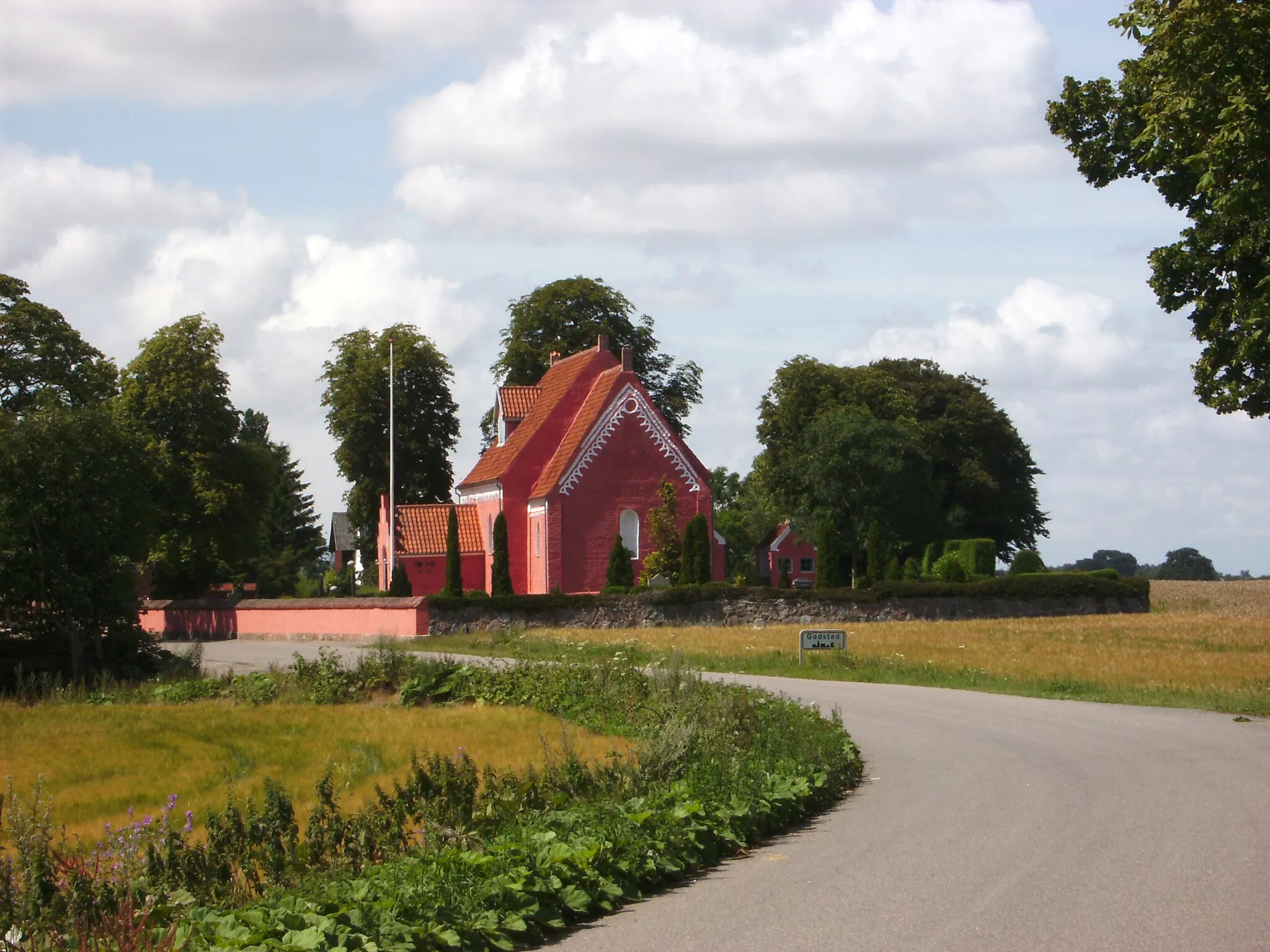 Photo showing: Church of Godsted, Denmark