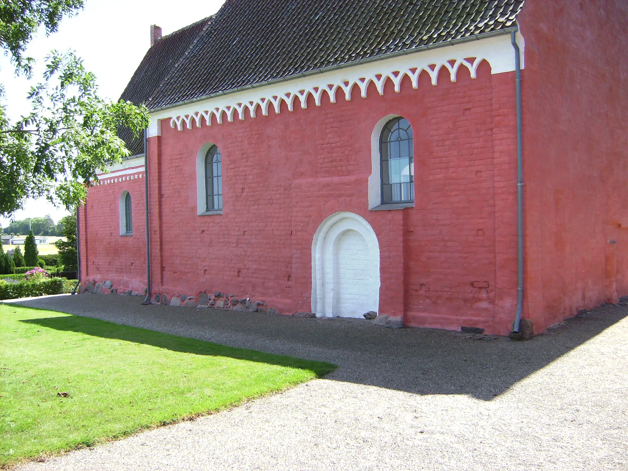 Photo showing: Church of Godsted, Denmark