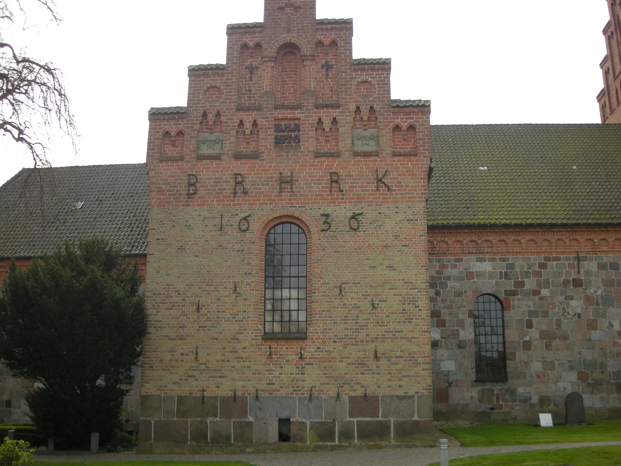 Photo showing: Halsted Church, Municipality of Lolland, Region Sealand, Denmark.