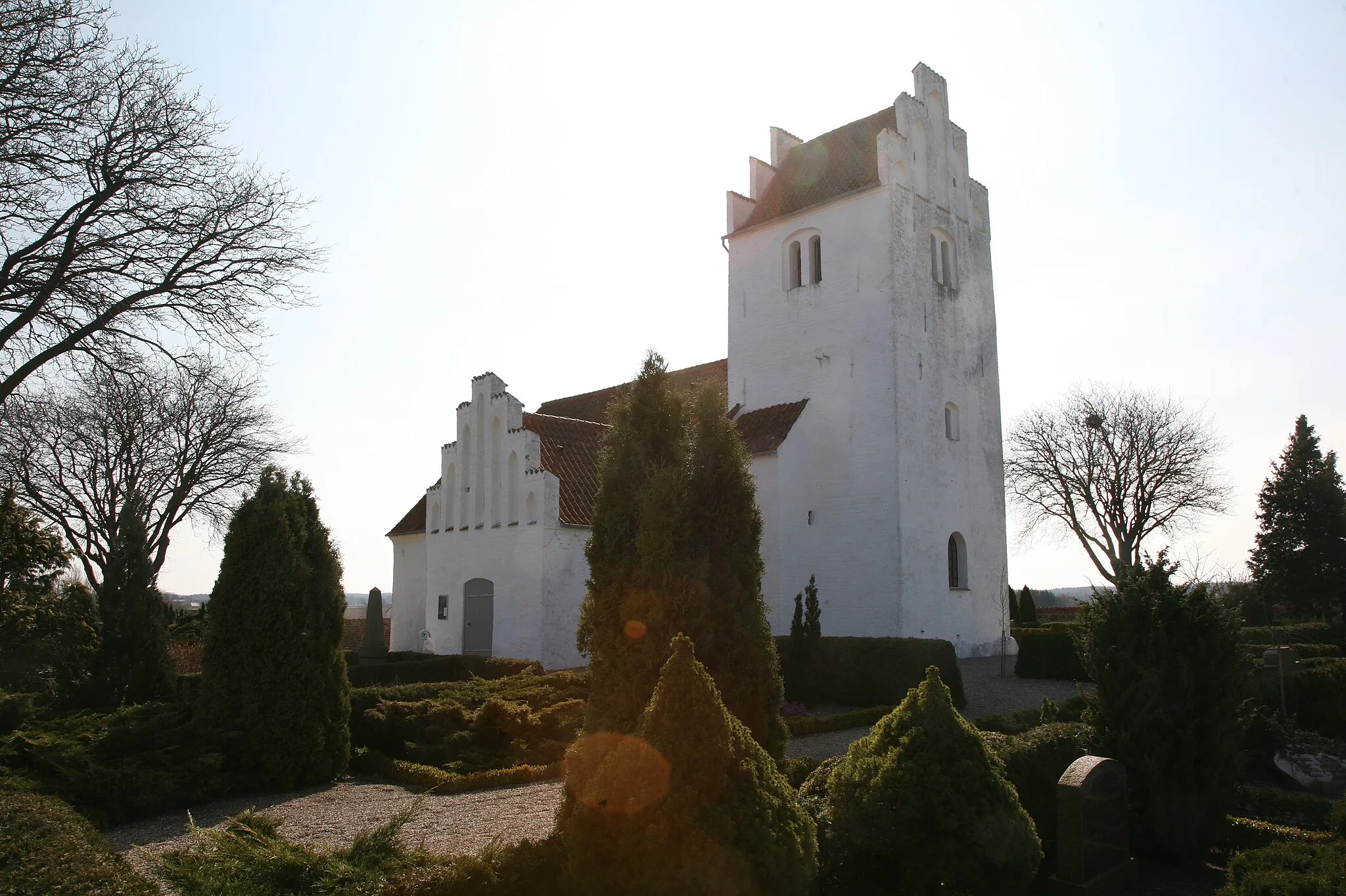 Photo showing: Ottestrup church in Slagelse Herred, Denmark