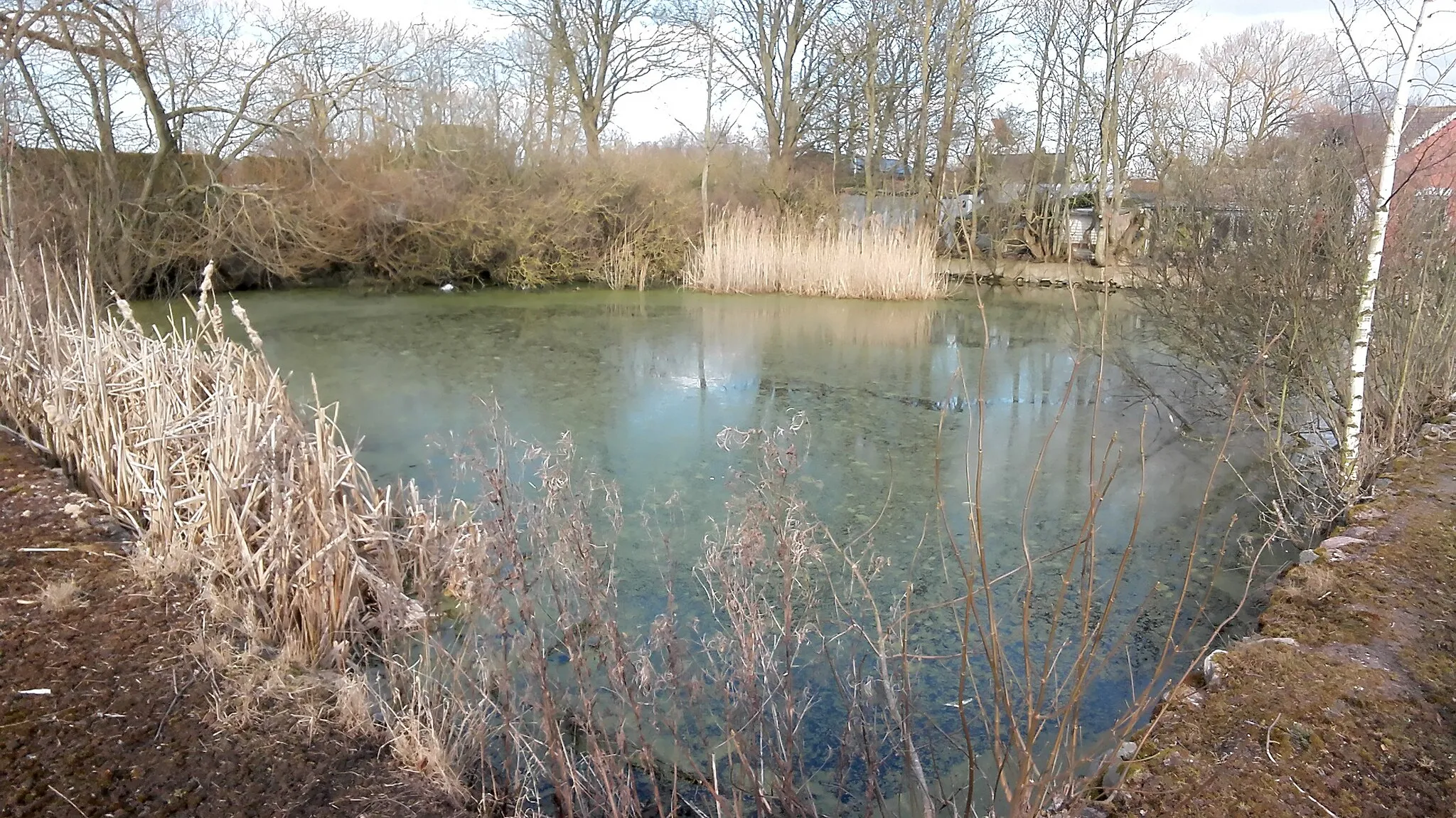 Photo showing: Gadekæret i Store Fuglede