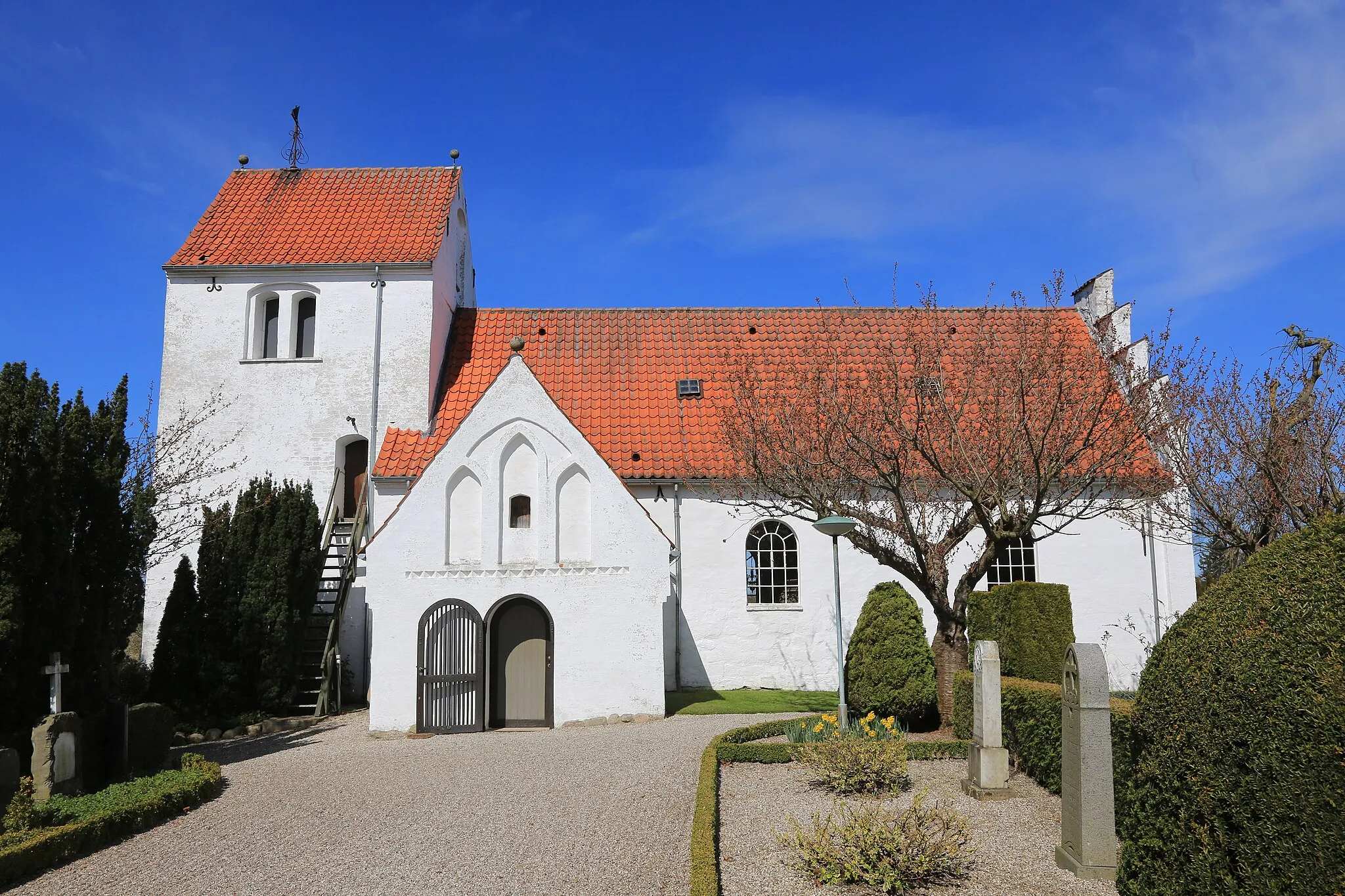 Photo showing: Jystrup church, Denmark